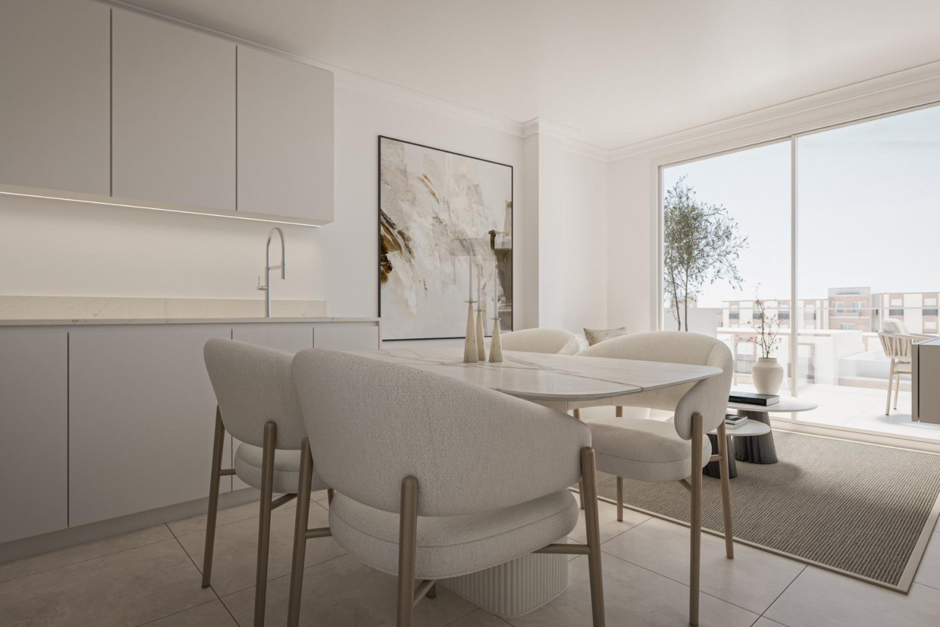 Új építésű - Tetőtéri lakás -
Torrevieja - Centrum