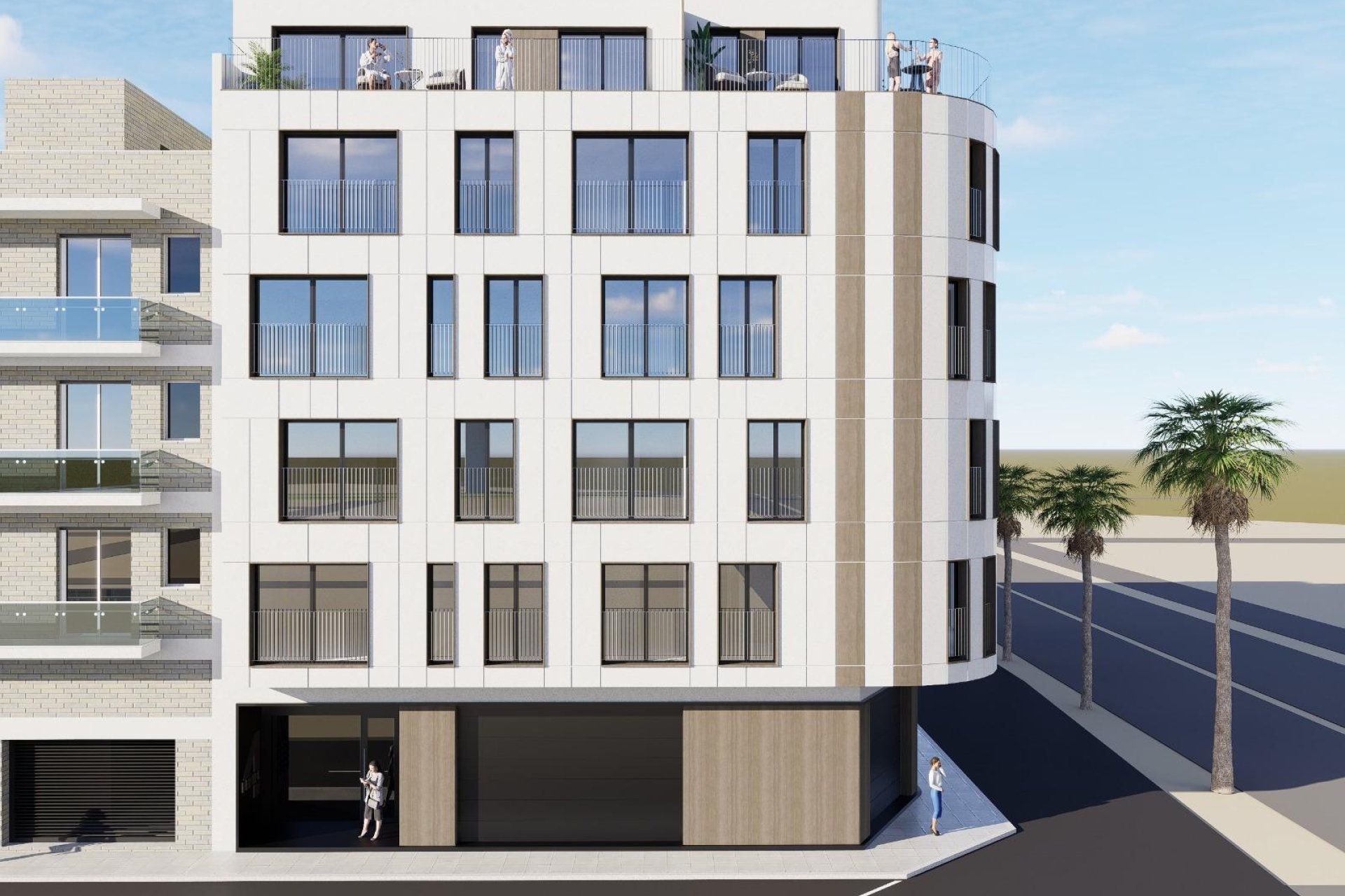 Új építésű - Tetőtéri lakás -
Torrevieja - El acequión