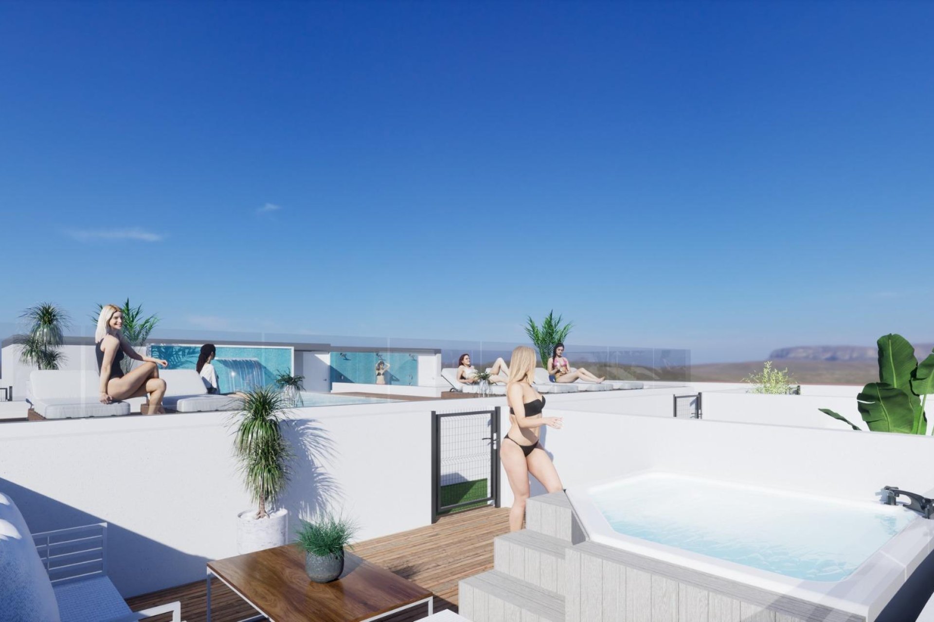 Új építésű - Tetőtéri lakás -
Torrevieja - Habaneras