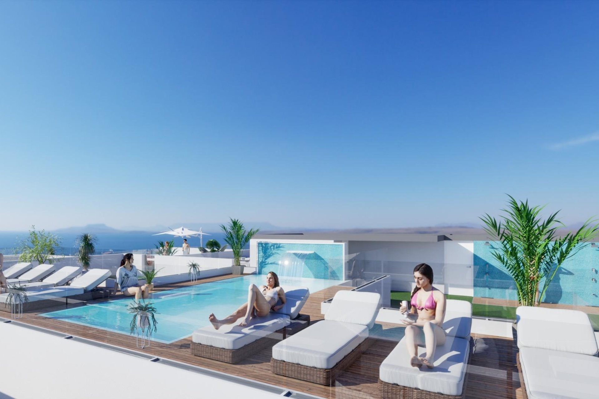 Új építésű - Tetőtéri lakás -
Torrevieja - Habaneras