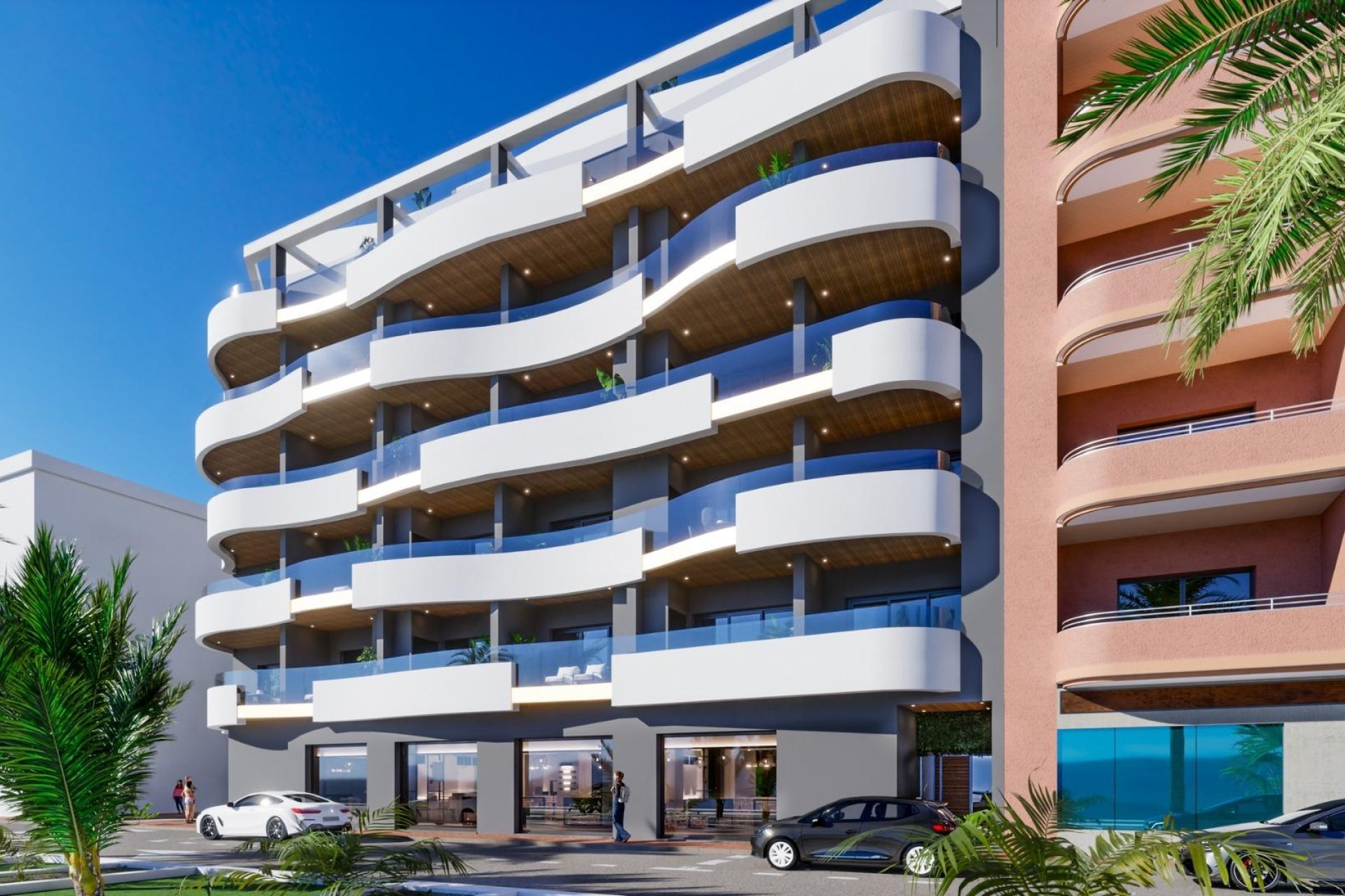 Új építésű - Tetőtéri lakás -
Torrevieja - Habaneras