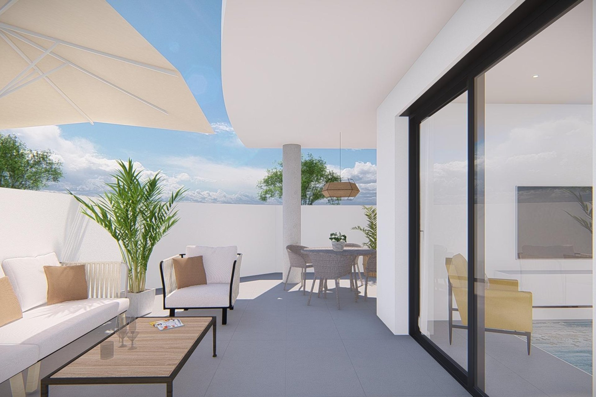 Új építésű - Tetőtéri lakás -
Villajoyosa - Paraiso