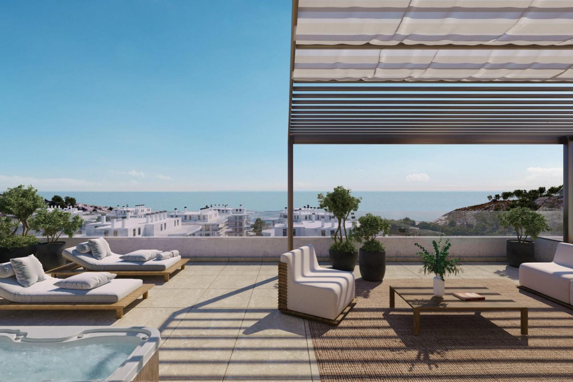 Új építésű - Tetőtéri lakás -
Villajoyosa - Playa del Torres