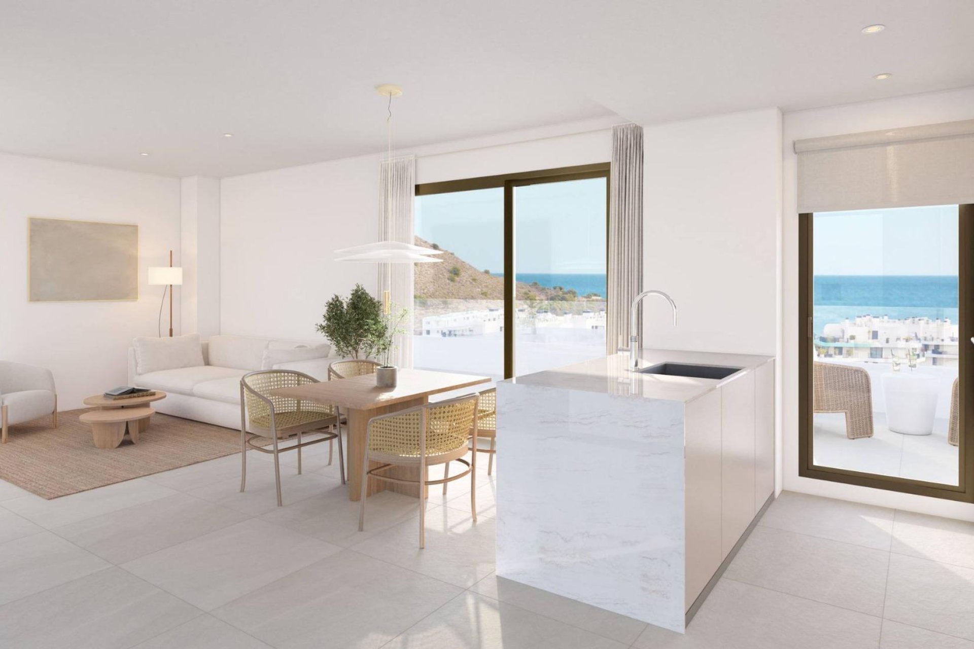 Új építésű - Tetőtéri lakás -
Villajoyosa - Playa del Torres