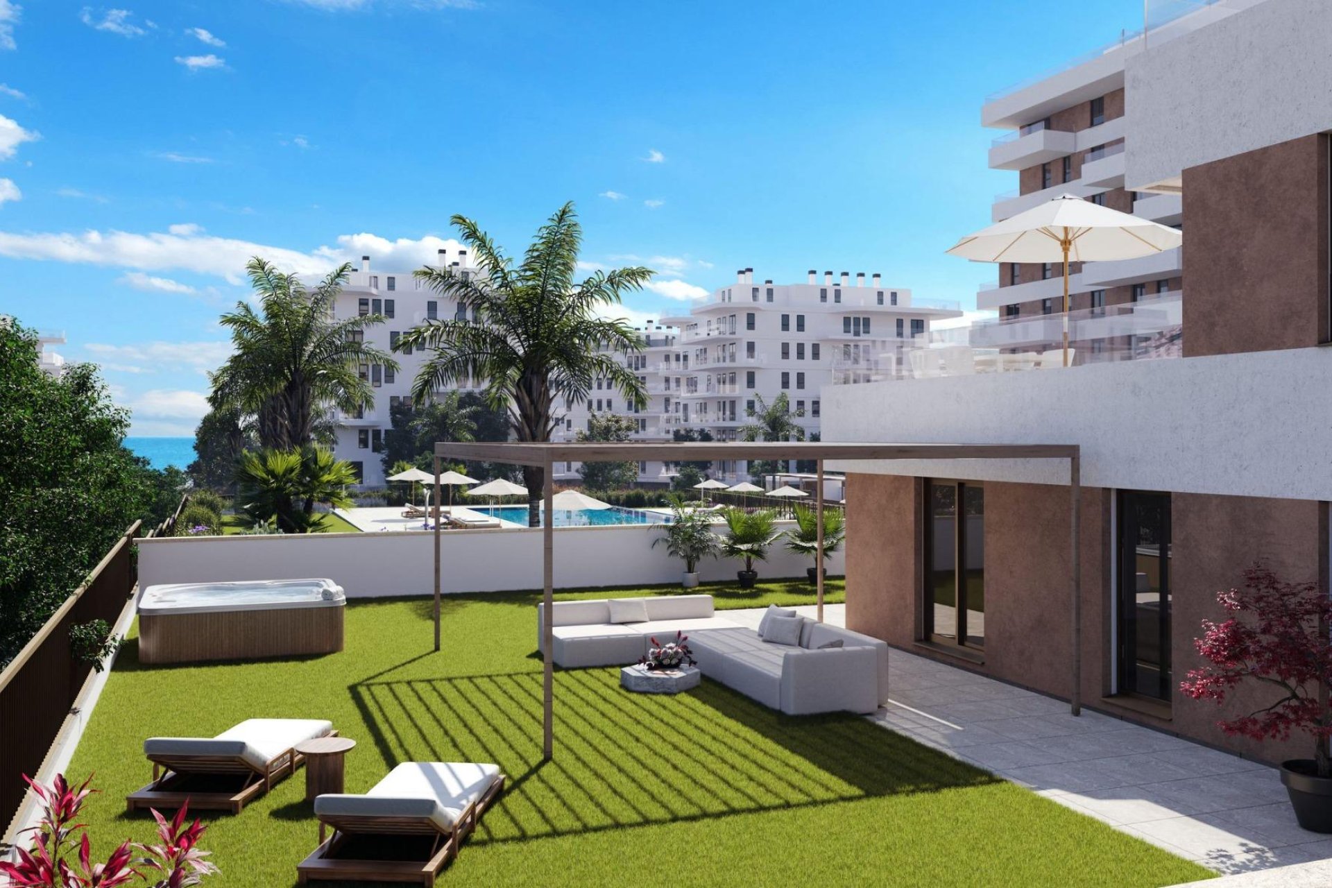 Új építésű - Tetőtéri lakás -
Villajoyosa - Playa del Torres