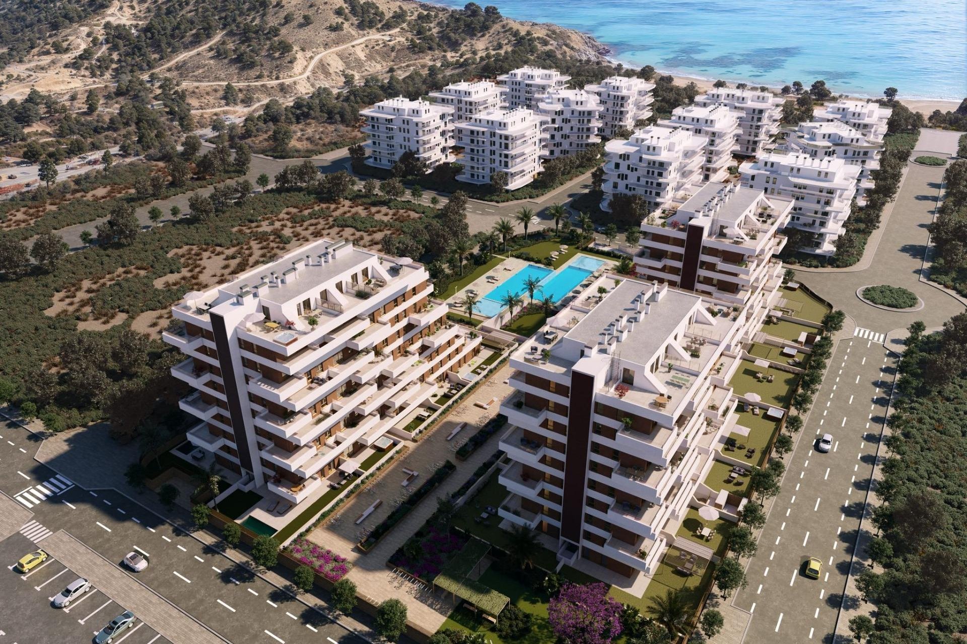 Új építésű - Tetőtéri lakás -
Villajoyosa - Playa del Torres
