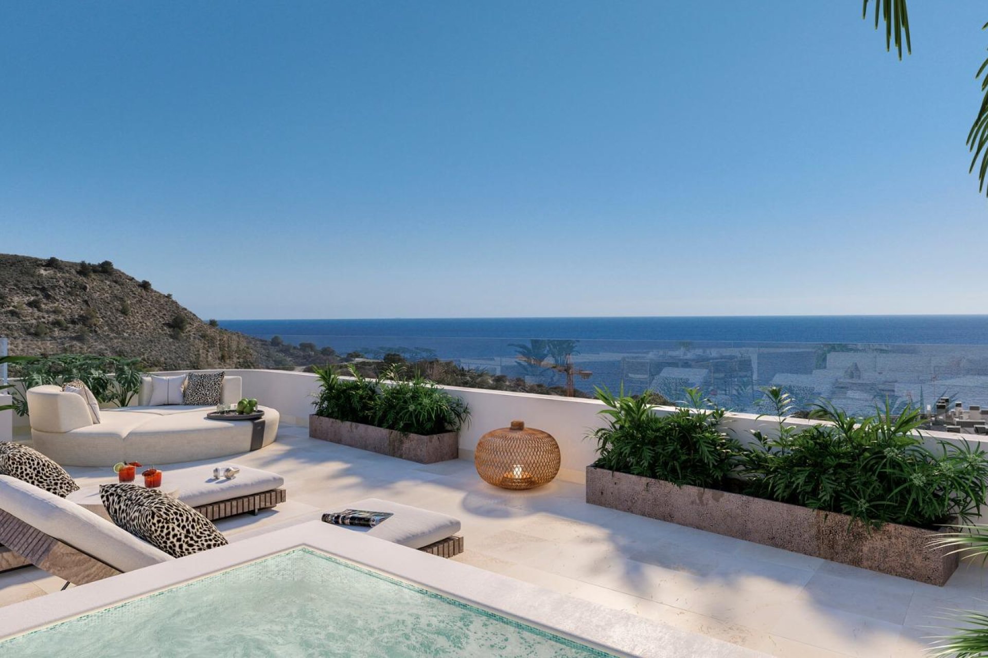 Új építésű - Tetőtéri lakás -
Villajoyosa - Playa del Torres