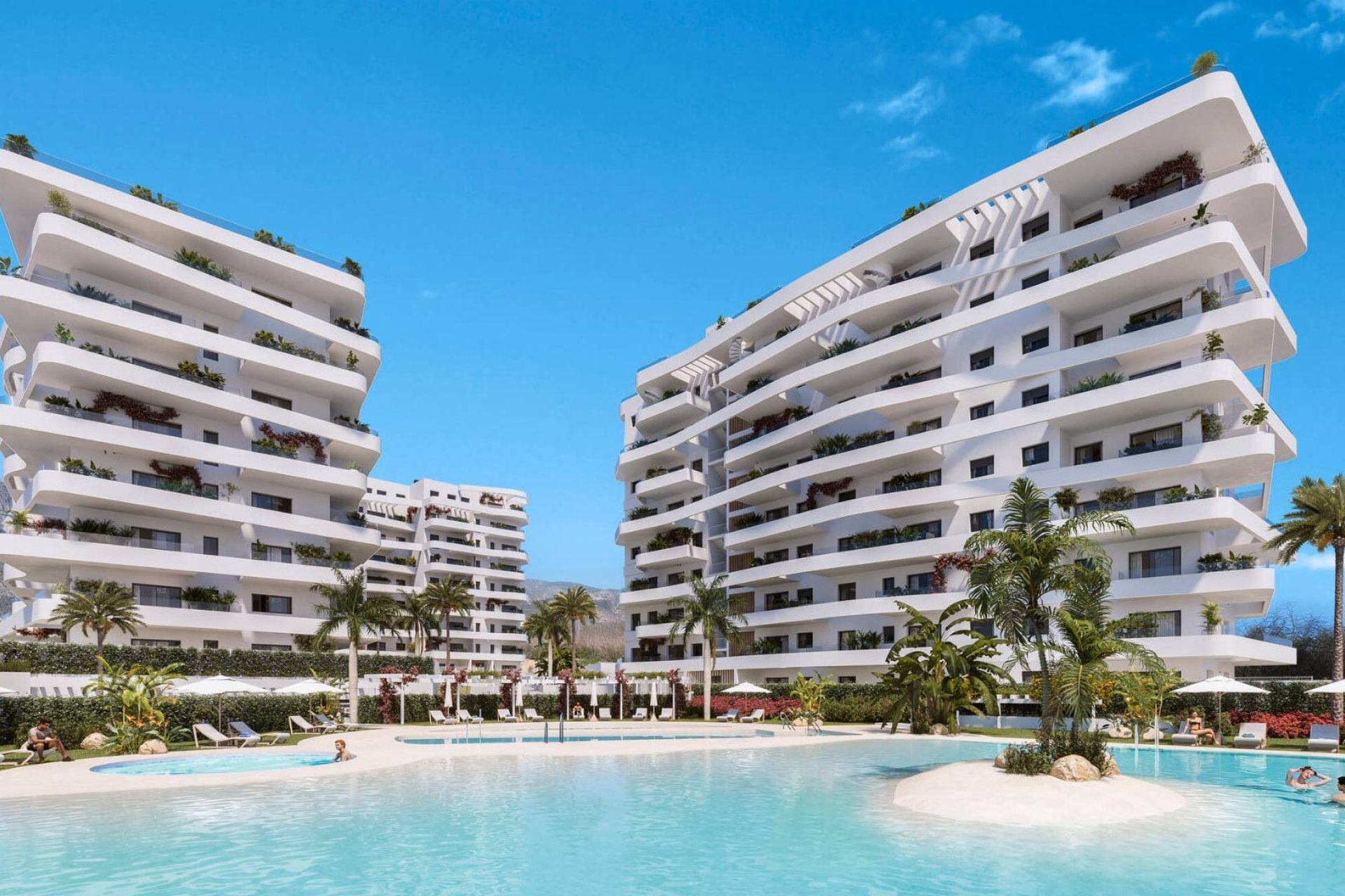 Új építésű - Tetőtéri lakás -
Villajoyosa - Playa del Torres