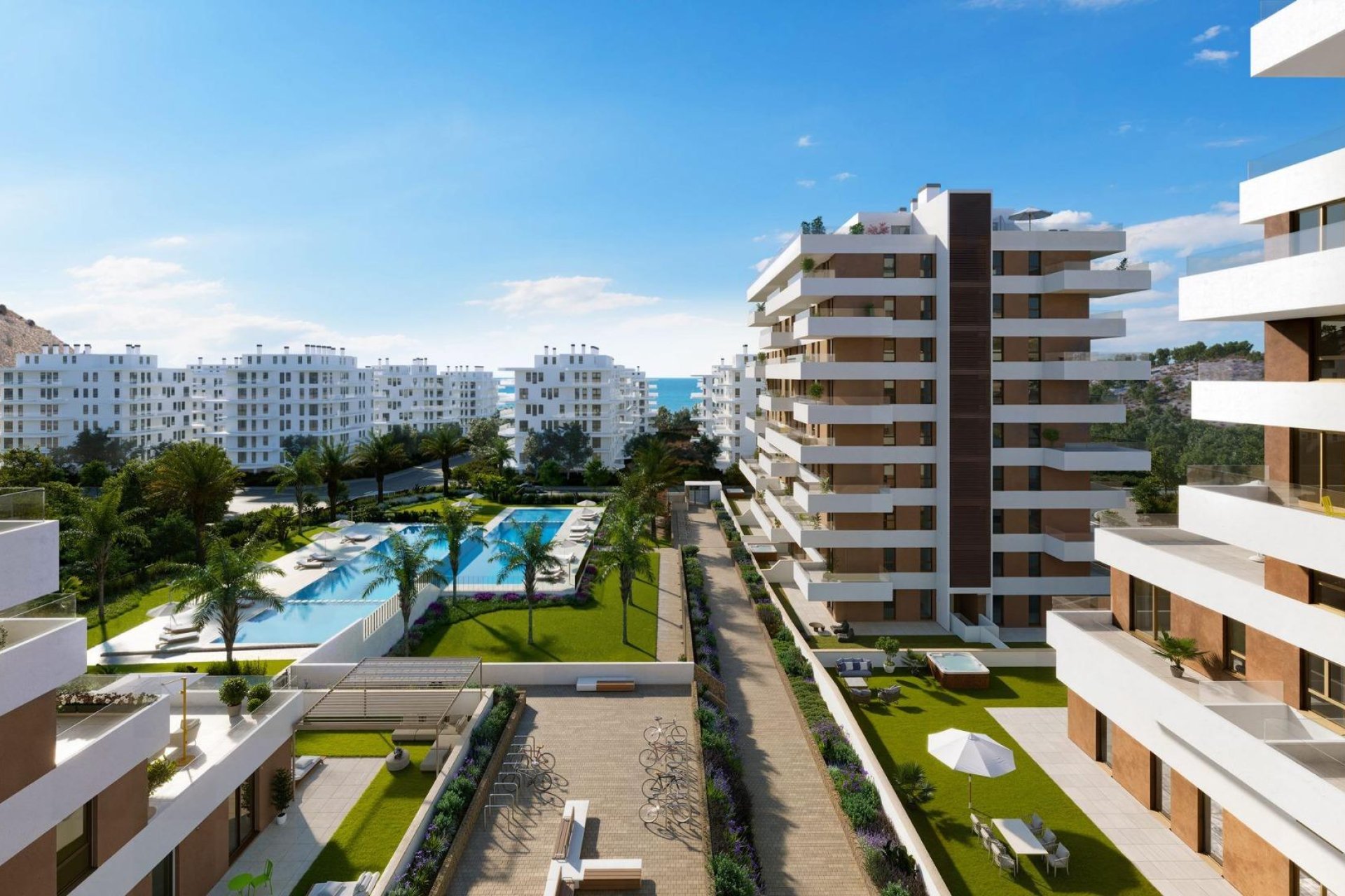 Új építésű - Tetőtéri lakás -
Villajoyosa - Playa del Torres