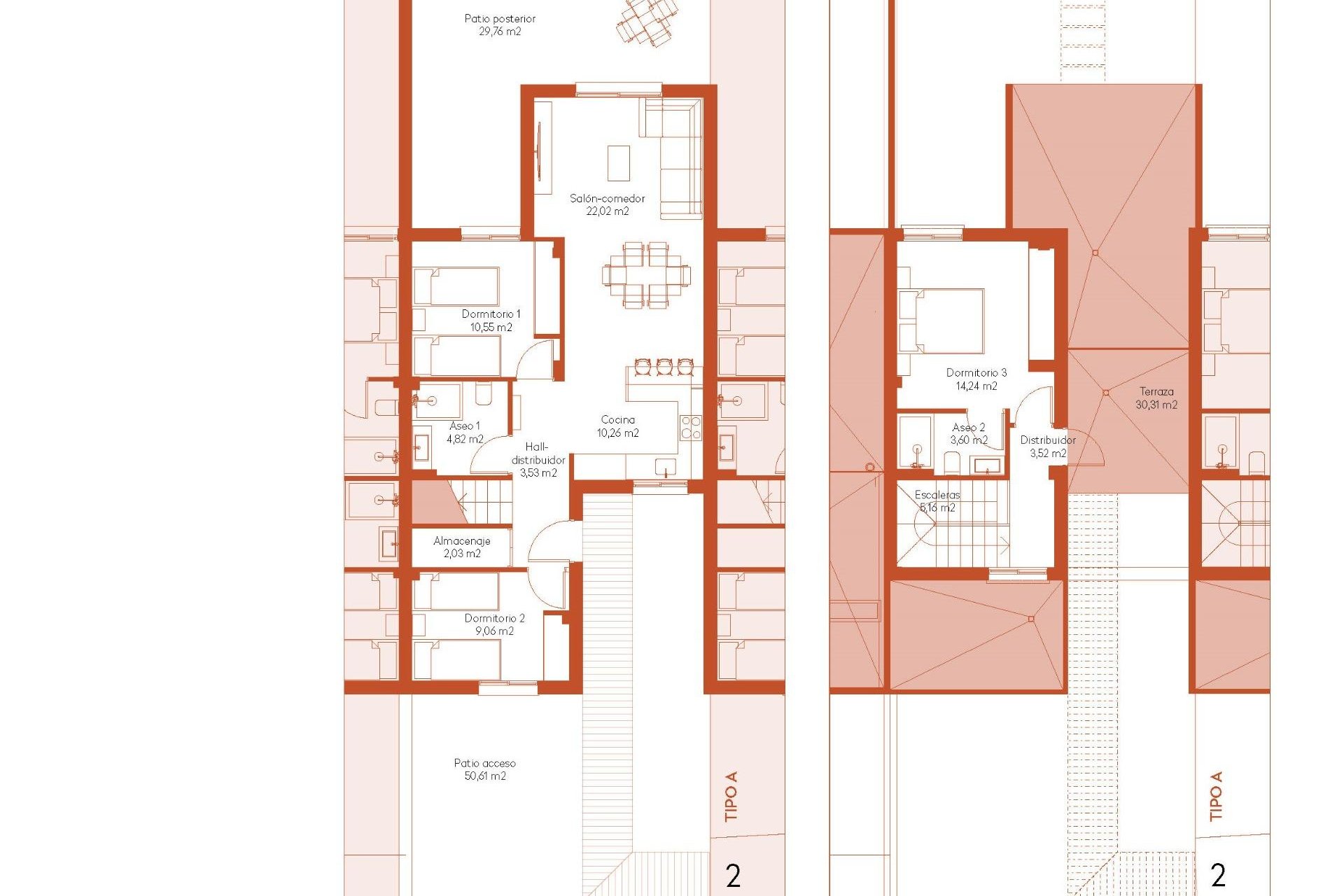 Új építésű - Town House -
Baños y Mendigo - Altaona Golf