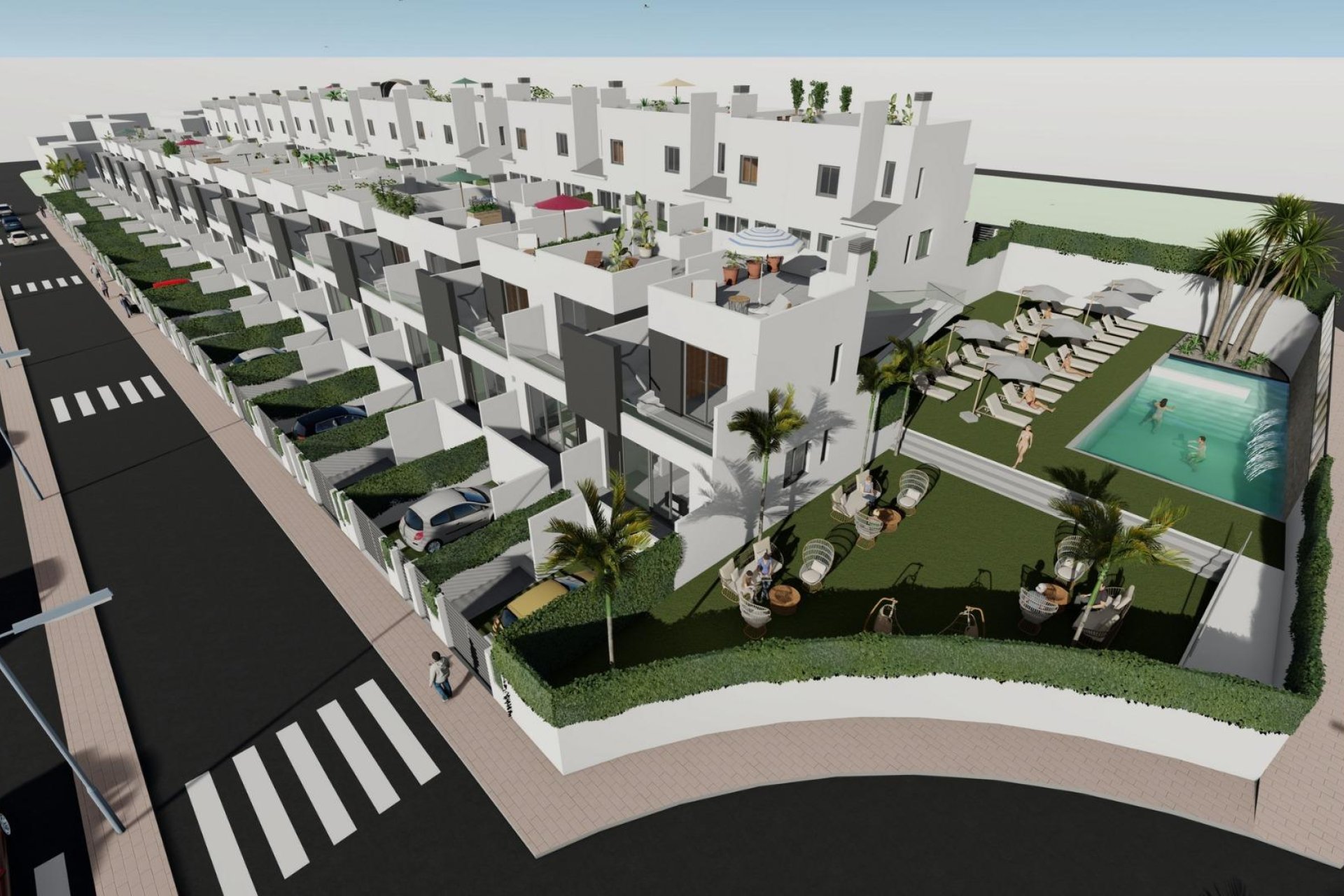Új építésű - Town House -
Cox - San Fernando