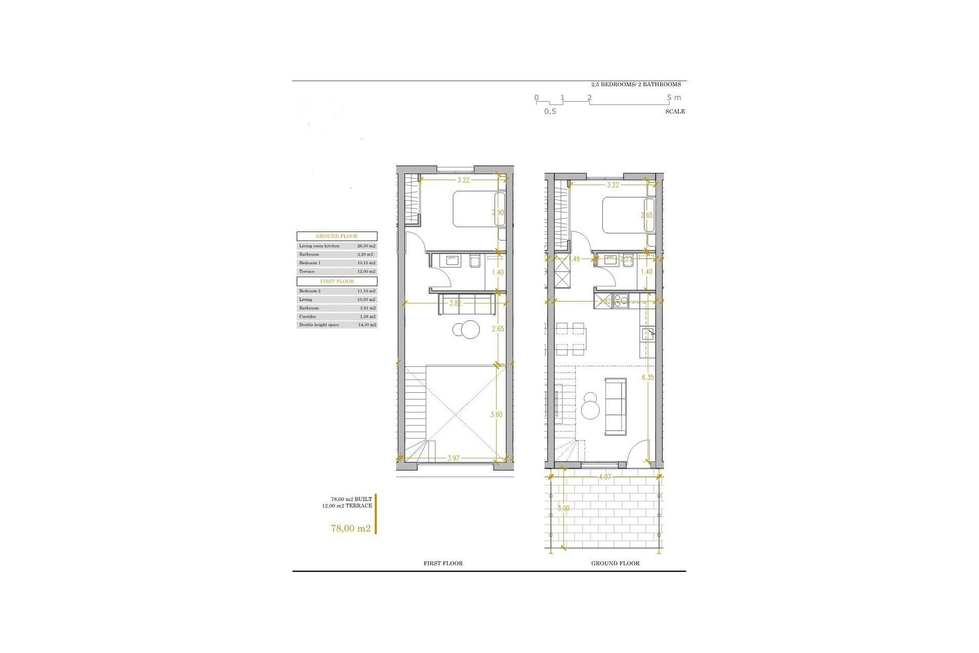 Új építésű - Town House -
Orihuela Costa - PAU 26