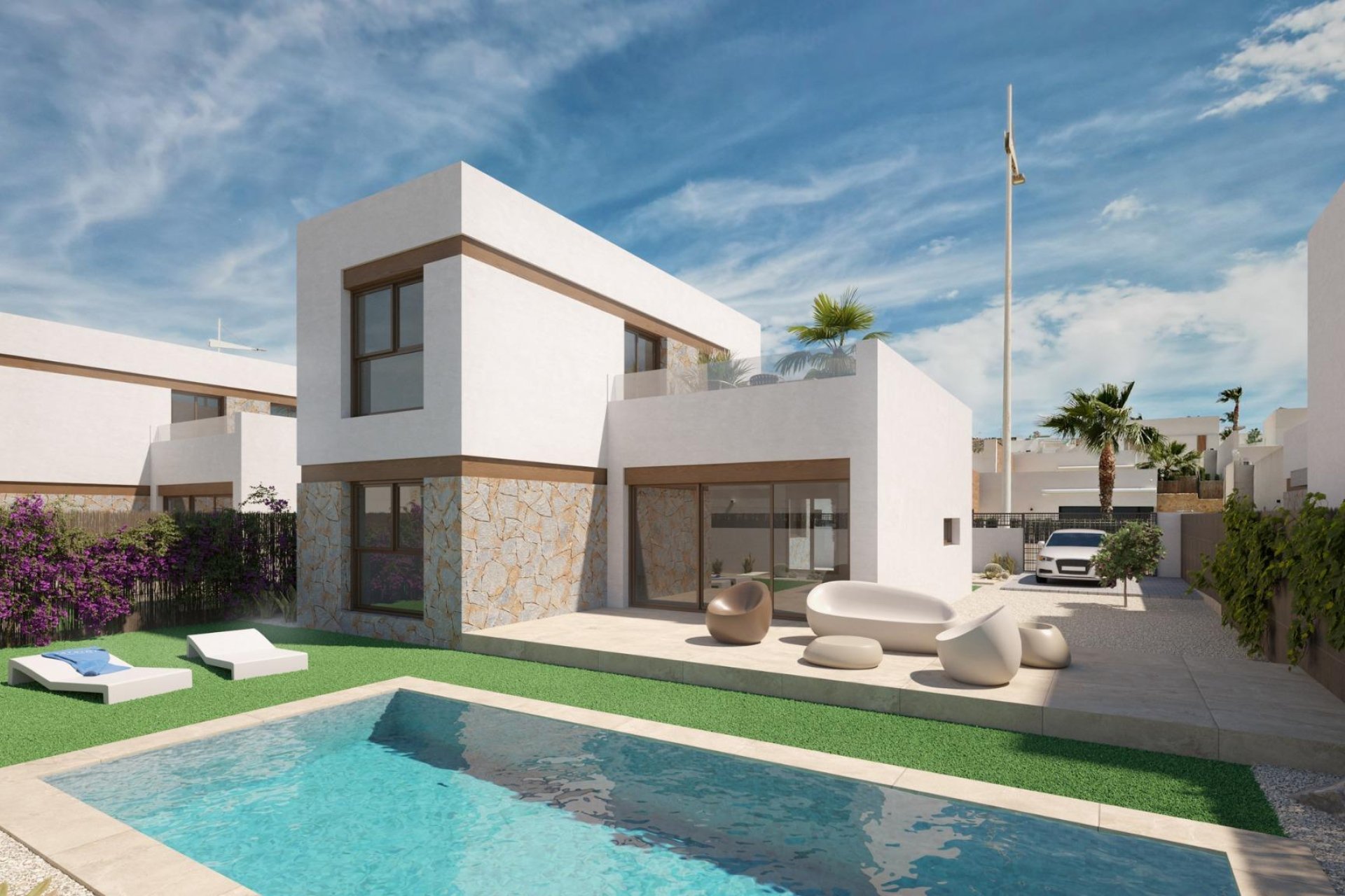 Új építésű - Villa -
Algorfa - La Finca Golf
