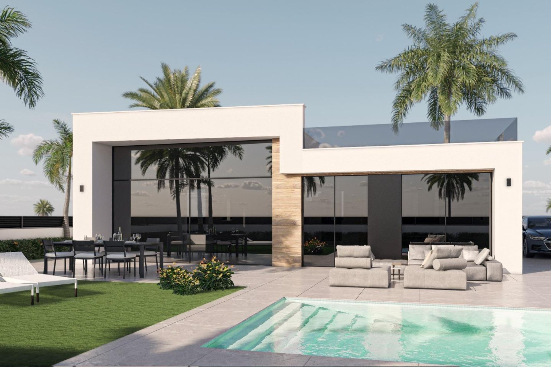 Új építésű - Villa -
Alhama De Murcia - Condado De Alhama