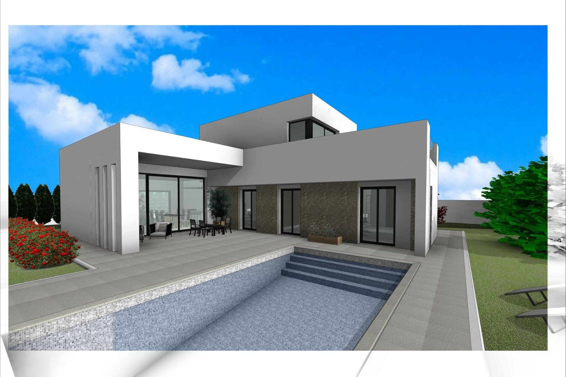 Új építésű - Villa -
Aspe - Poligono 19