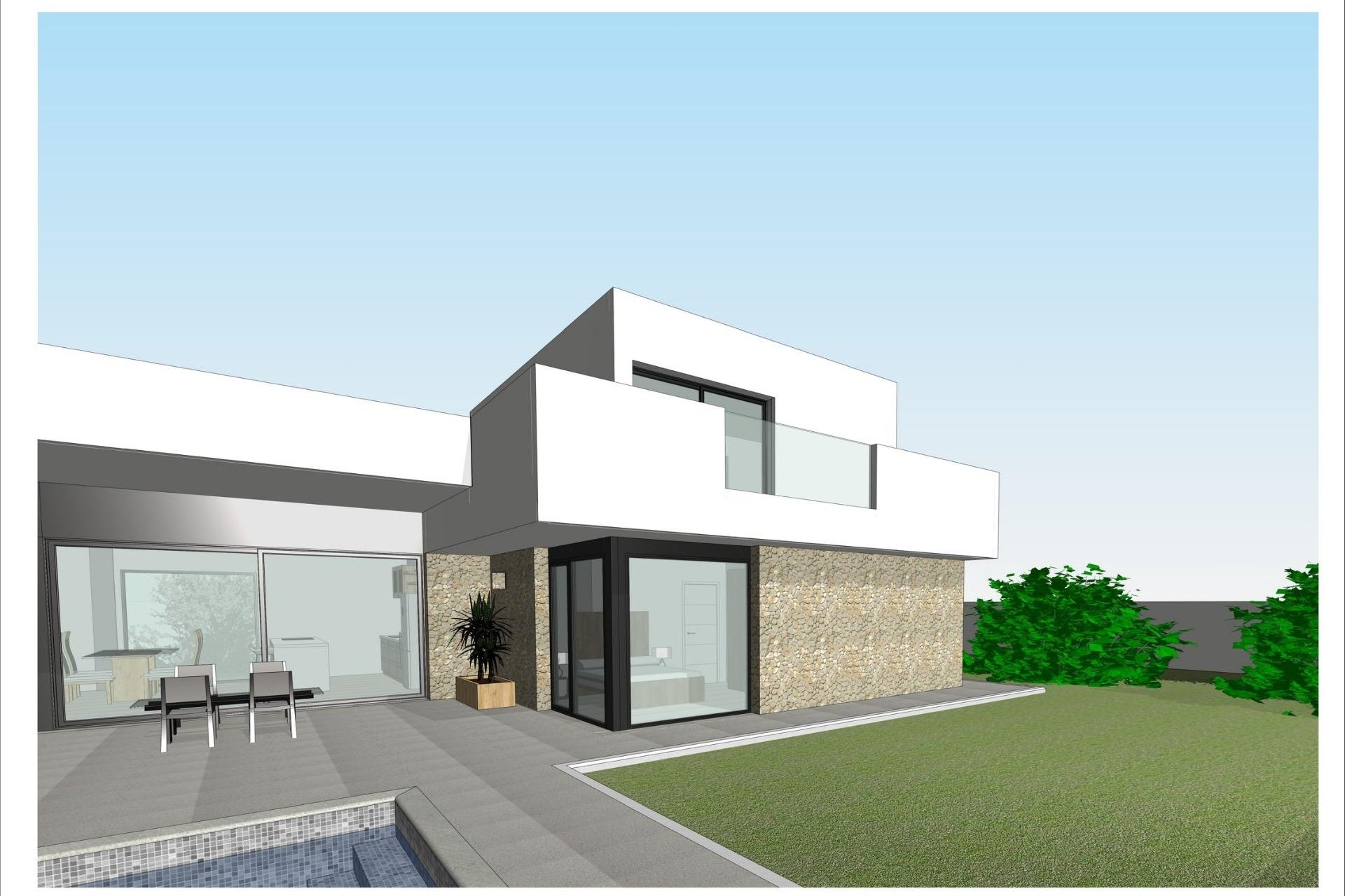 Új építésű - Villa -
Aspe - Poligono 19