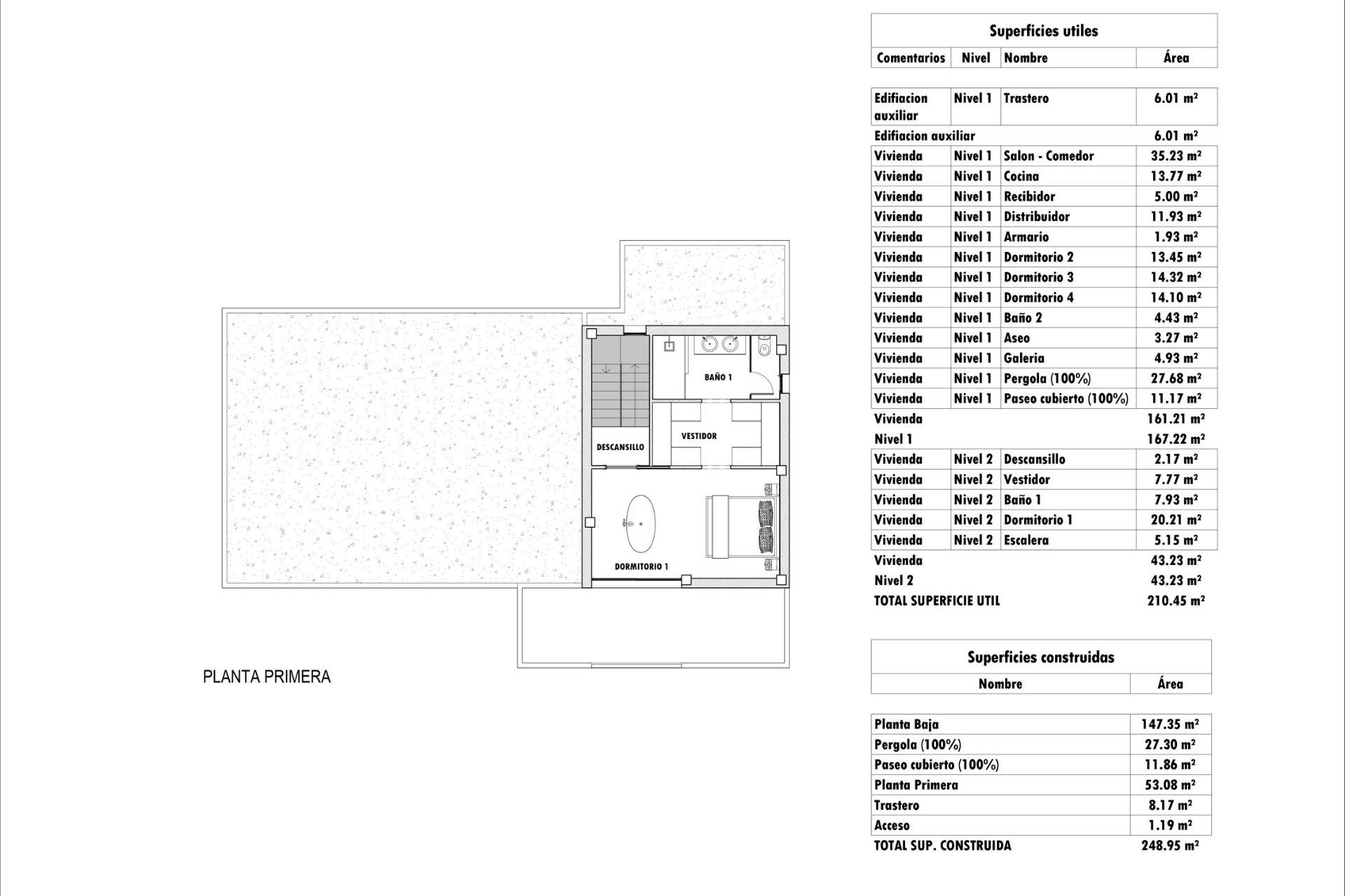 Új építésű - Villa -
Aspe - Poligono 19