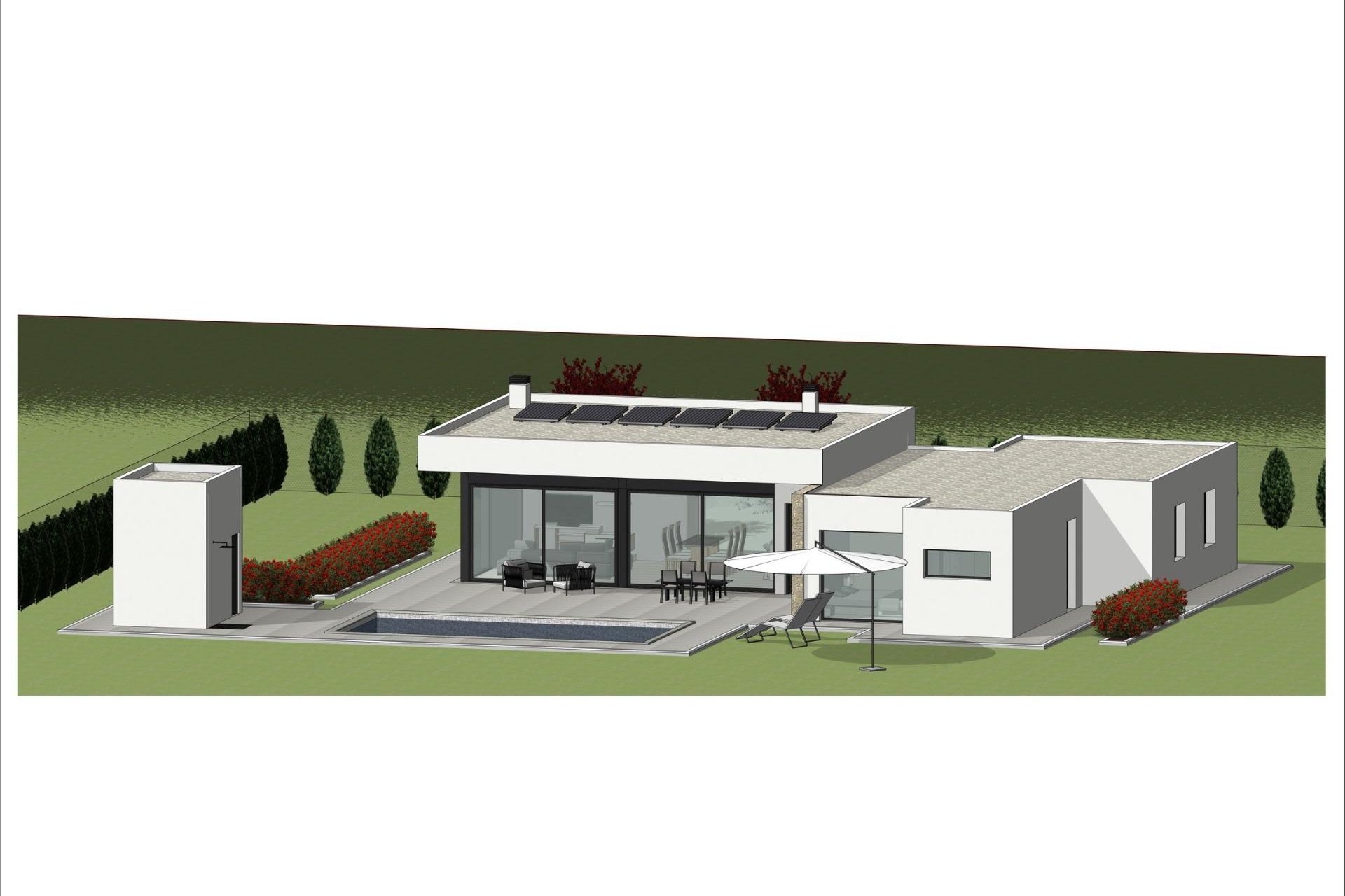 Új építésű - Villa -
Aspe - Poligono 19