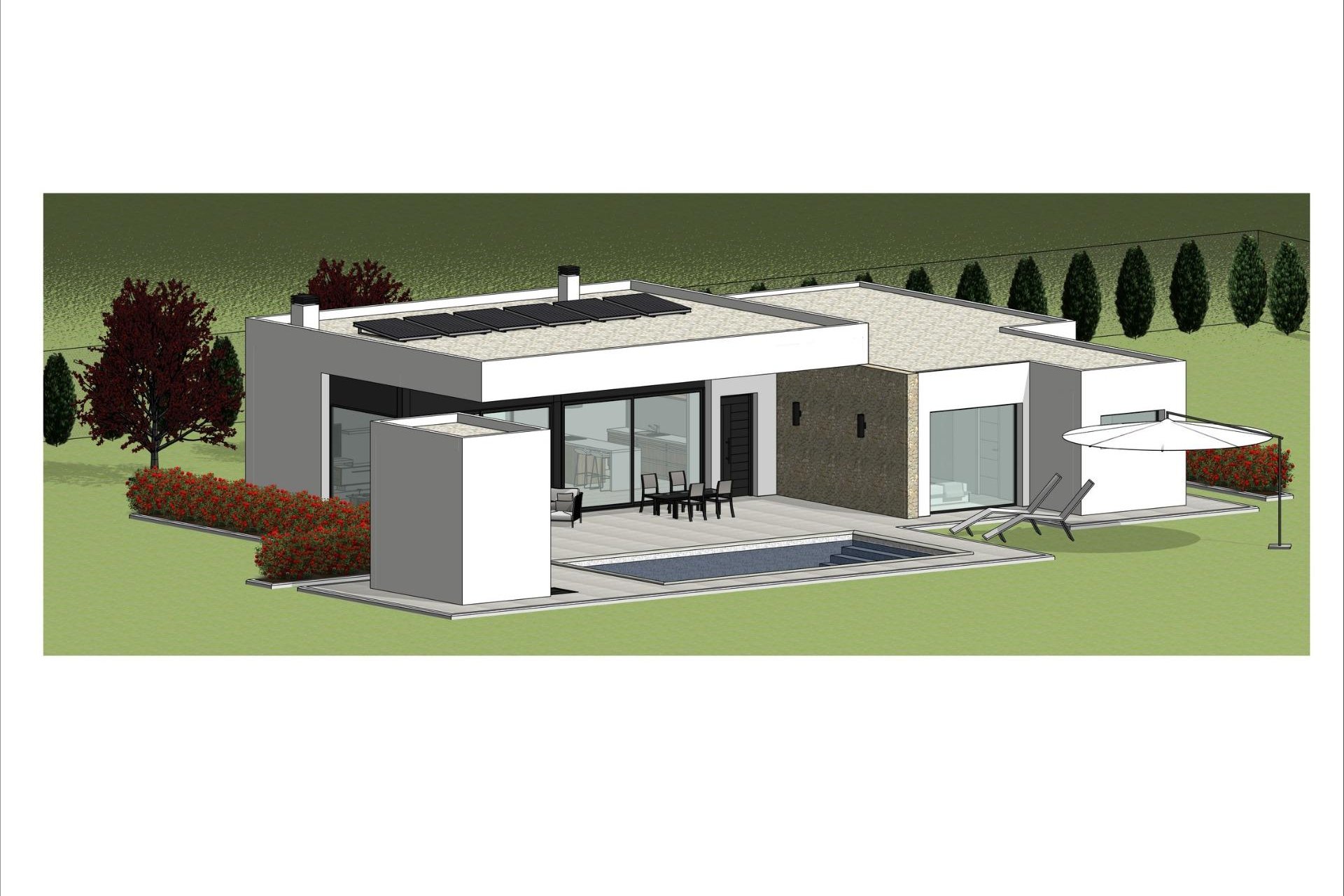 Új építésű - Villa -
Aspe - Poligono 19
