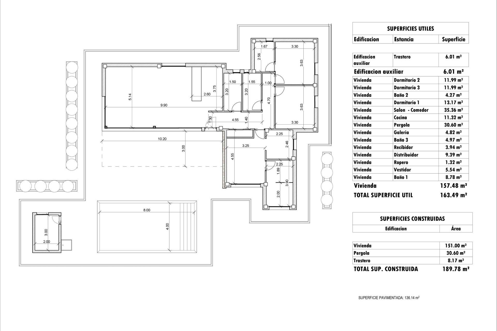 Új építésű - Villa -
Aspe - Poligono 19