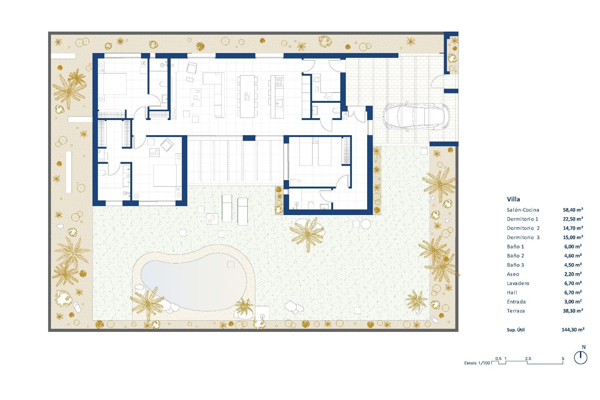Új építésű - Villa -
Baños y Mendigo - Altaona Golf