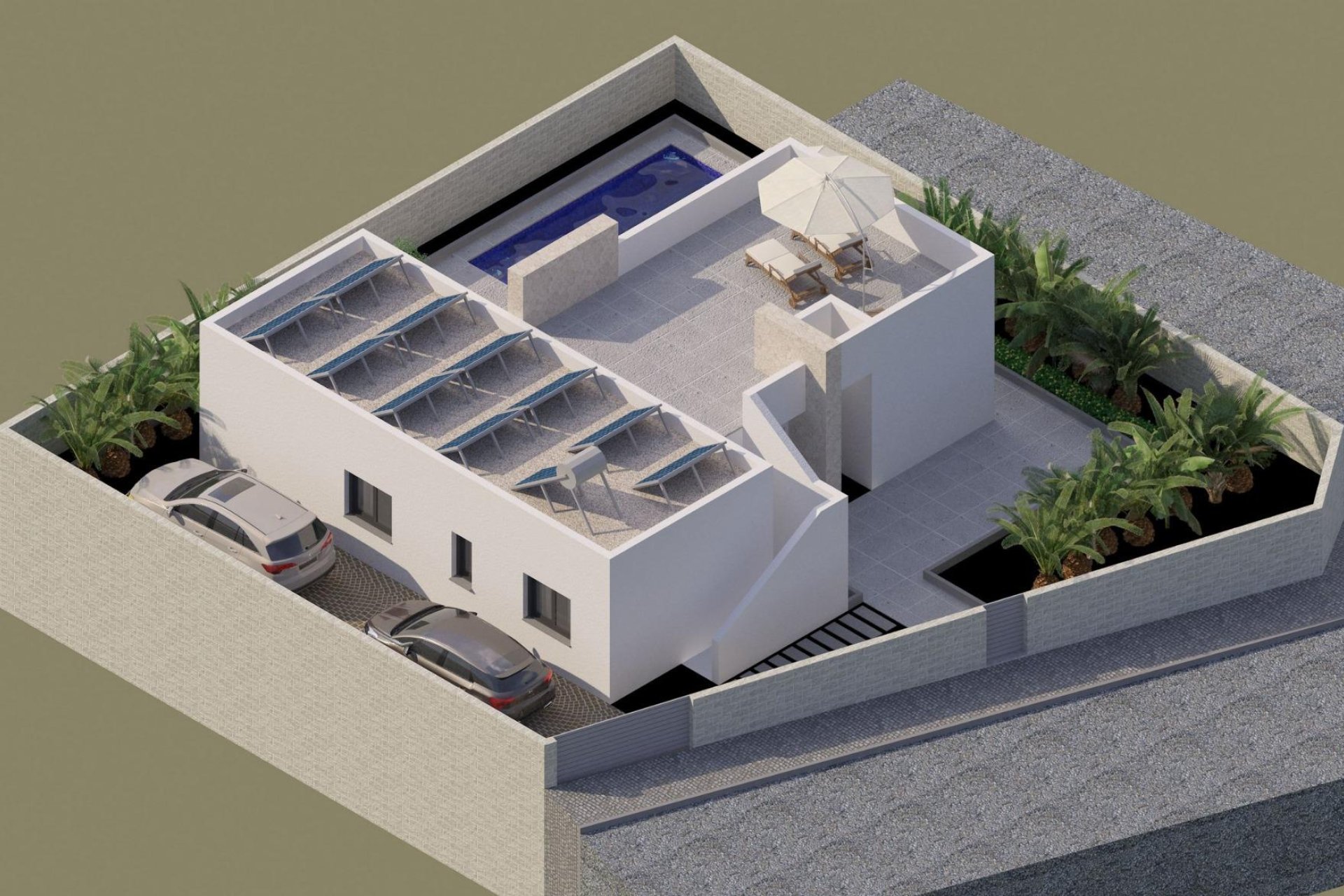 Új építésű - Villa -
Benijofar - Pueblo