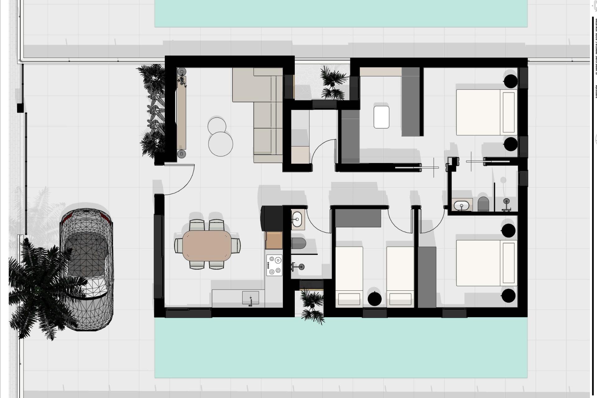 Új építésű - Villa -
Benijofar - Urb. Monteazul