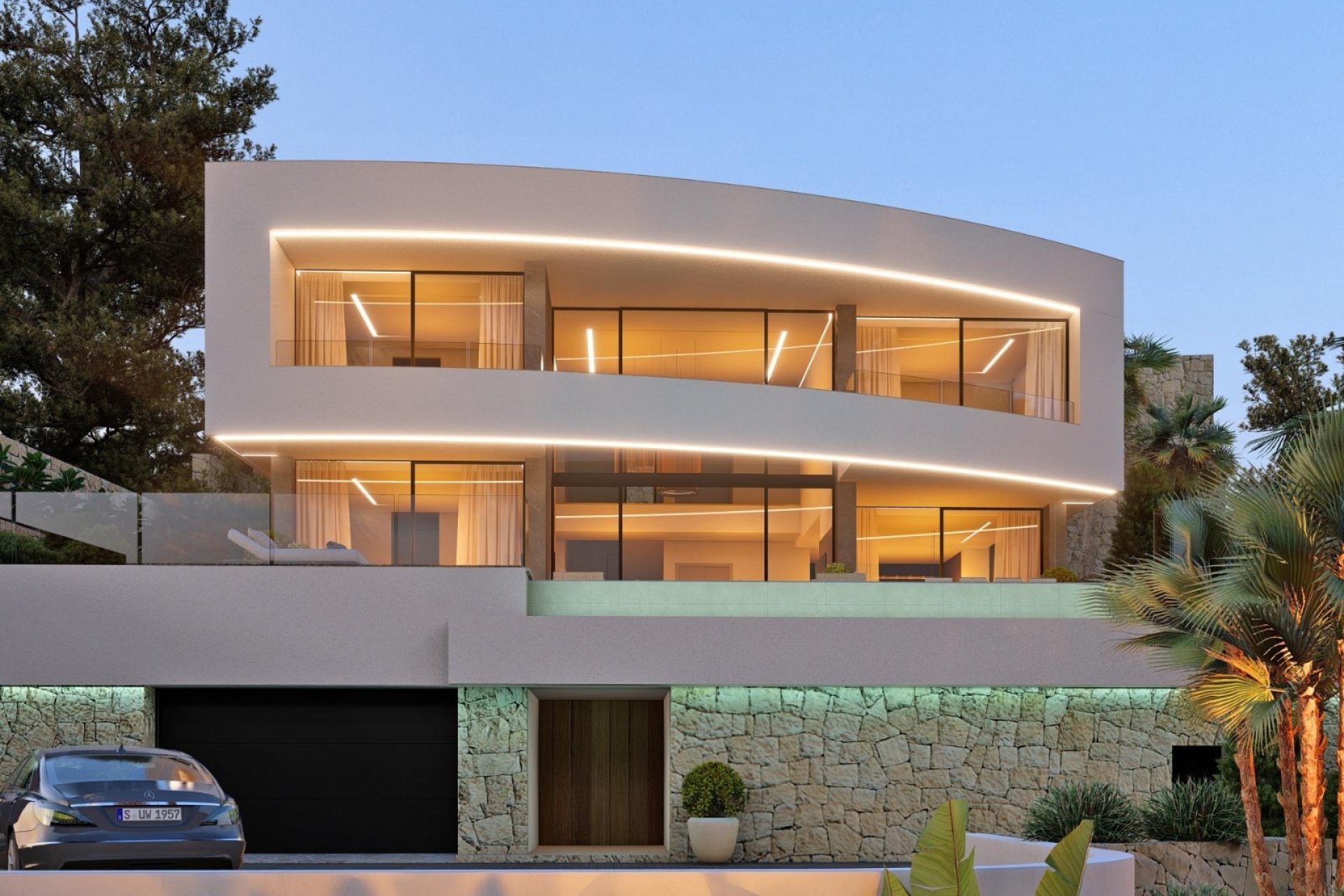 Új építésű - Villa -
Calpe - Empedrola