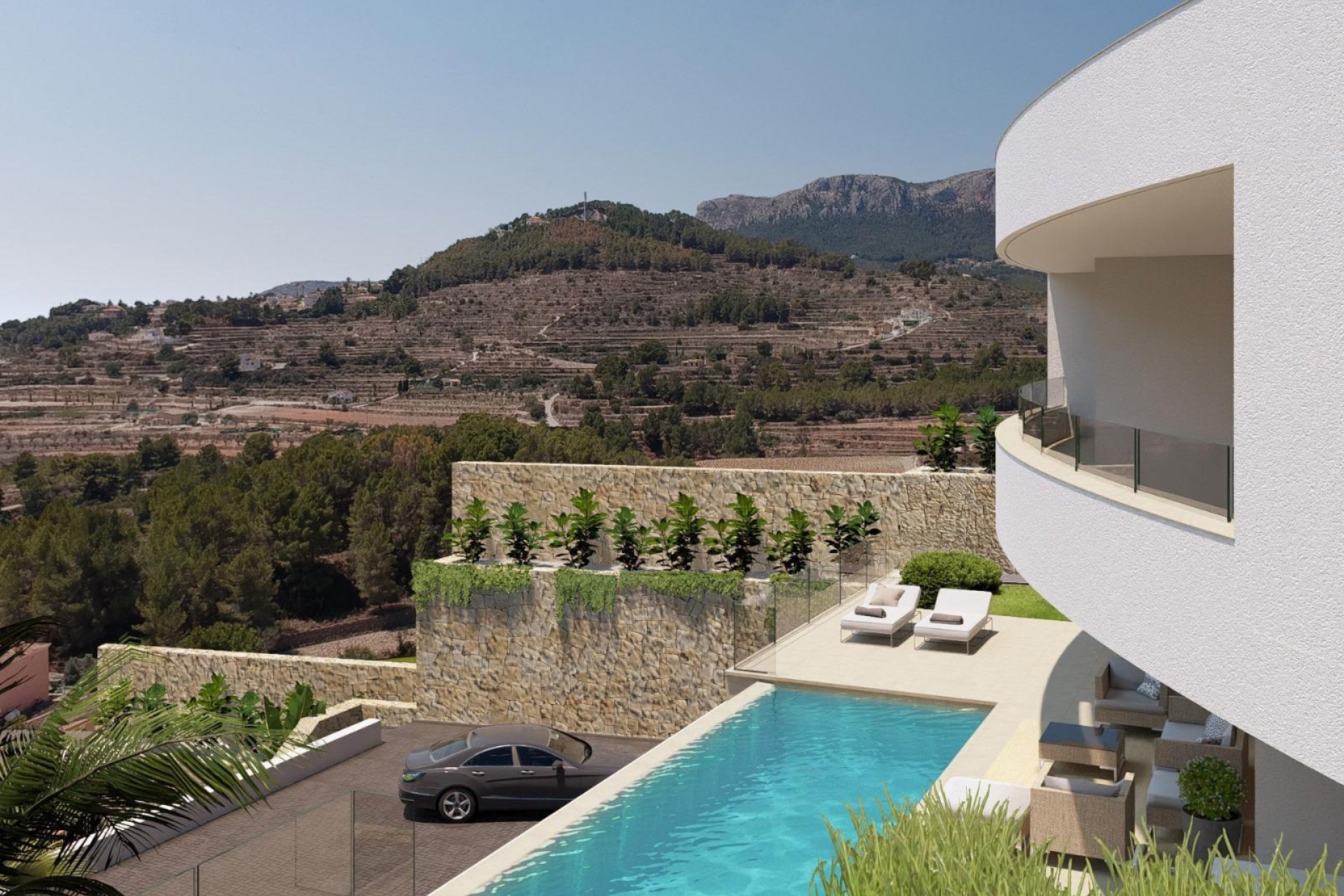Új építésű - Villa -
Calpe - Empedrola