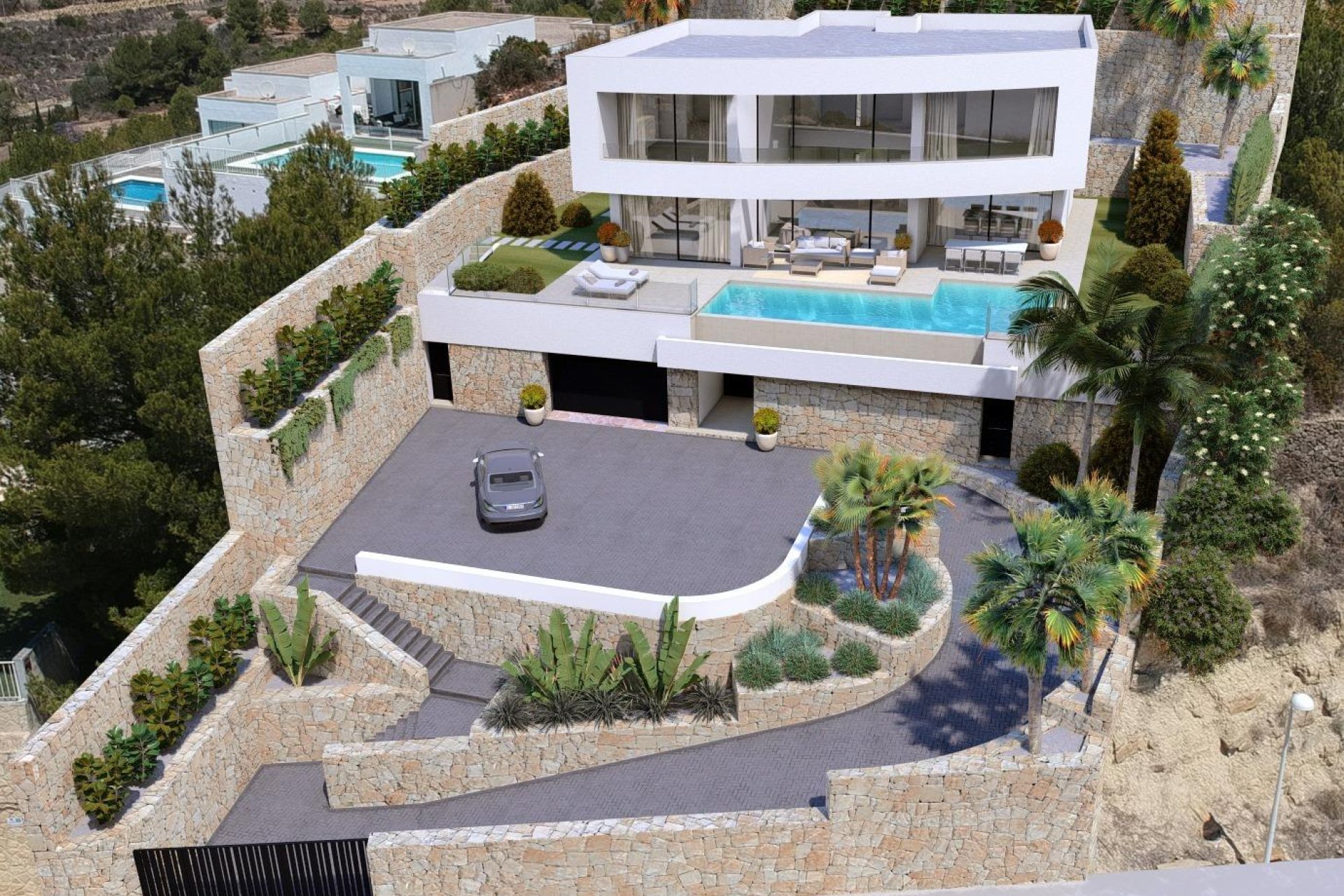 Új építésű - Villa -
Calpe - Empedrola