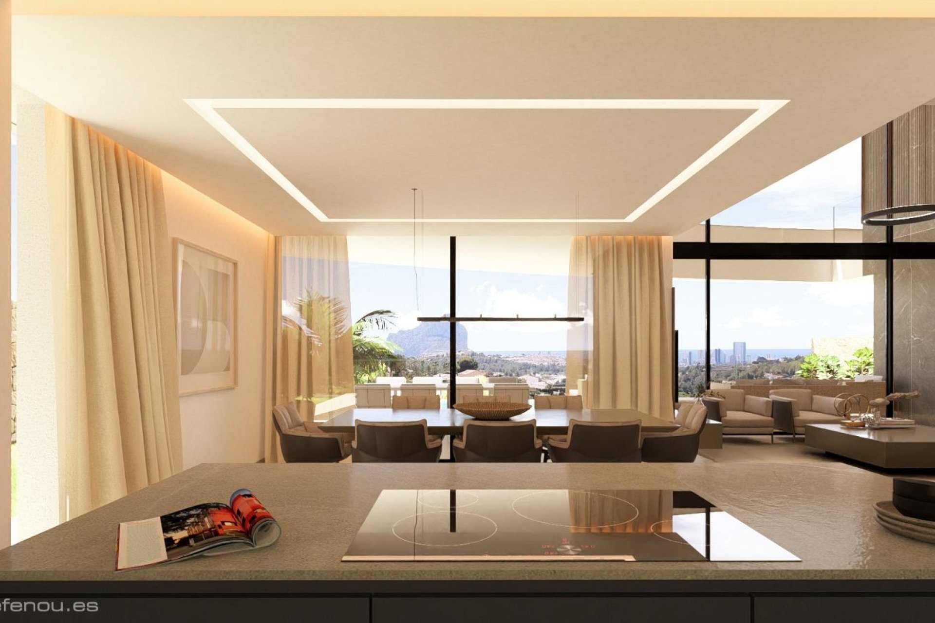 Új építésű - Villa -
Calpe - Empedrola