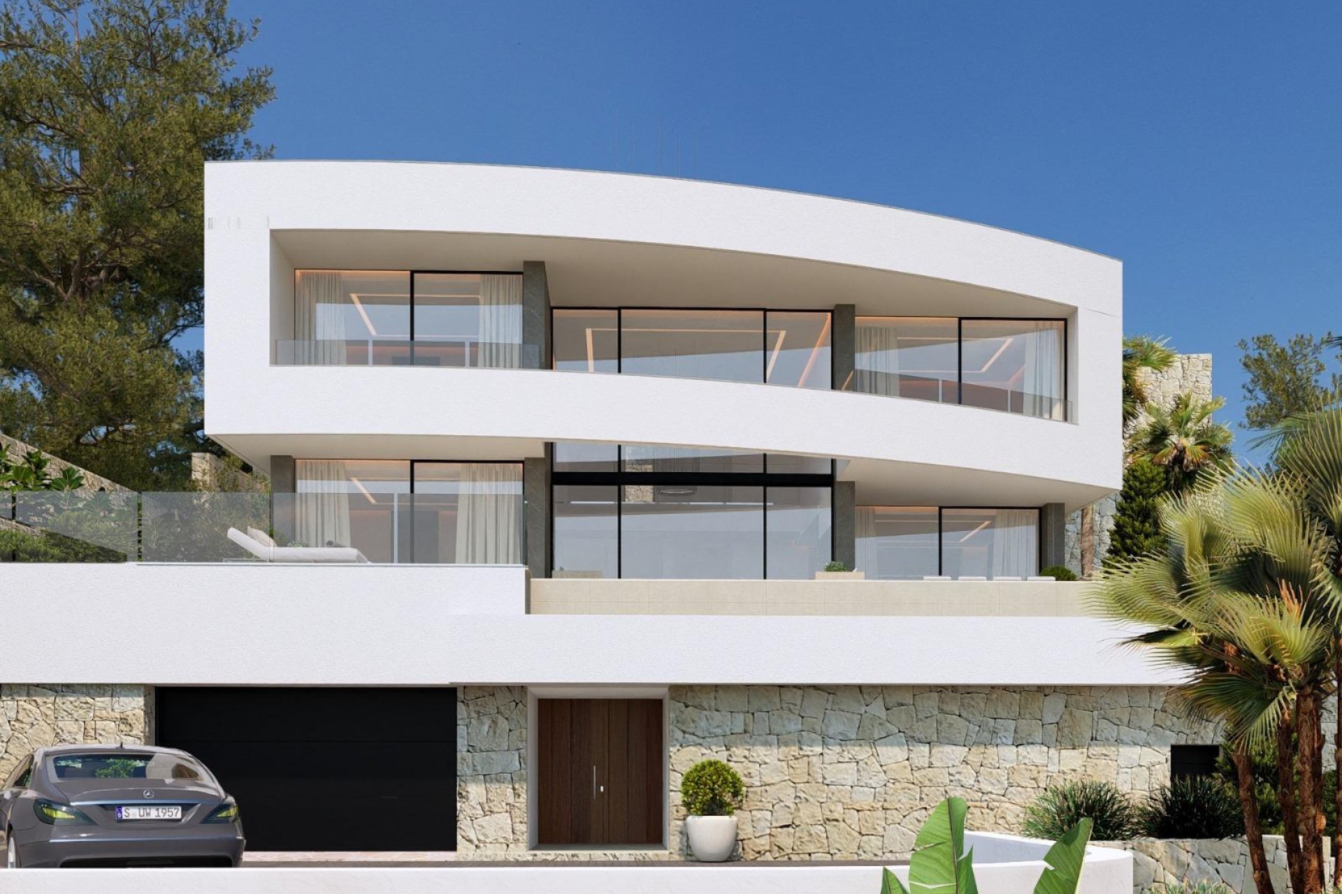 Új építésű - Villa -
Calpe - Empedrola