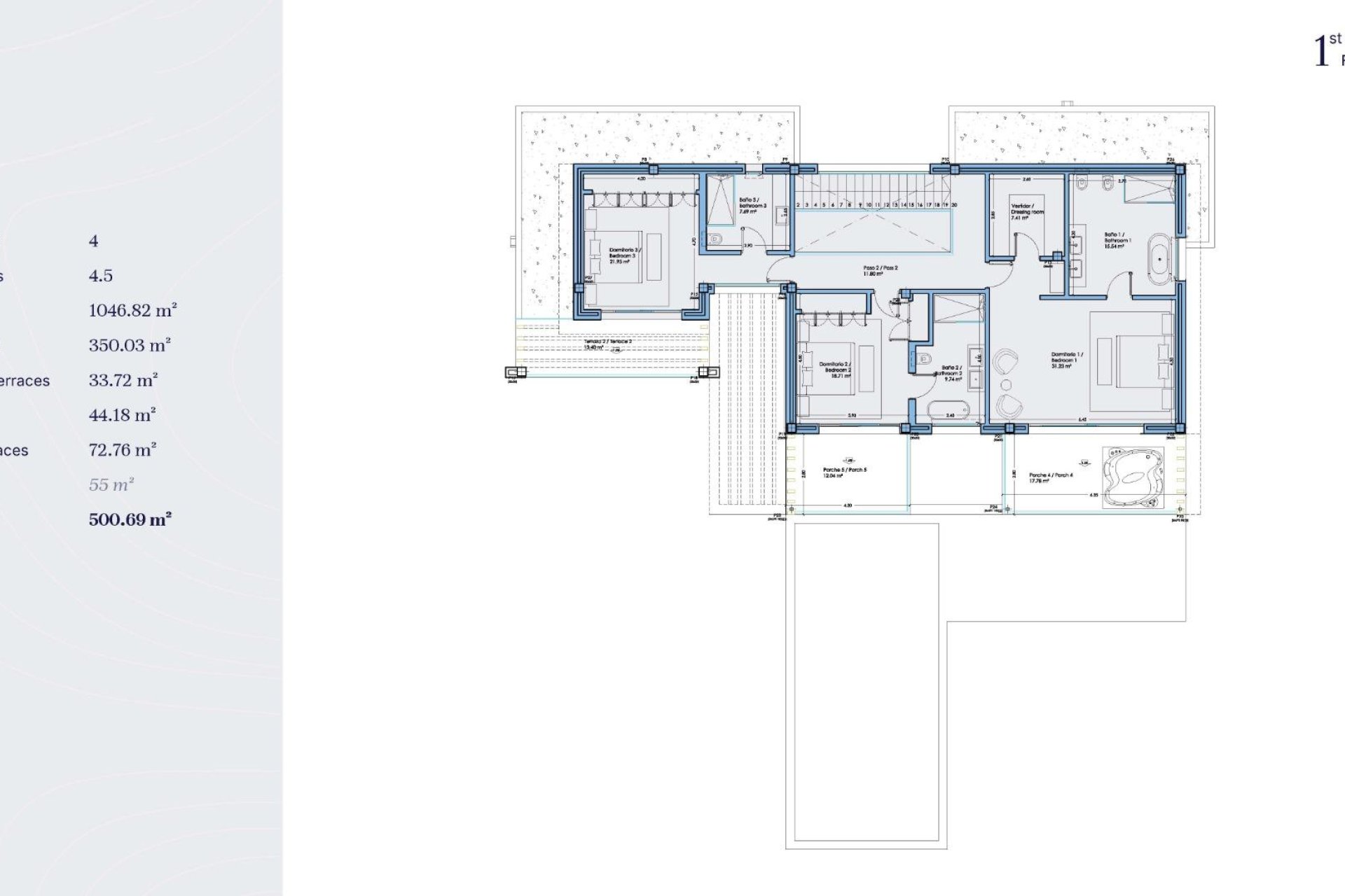 Új építésű - Villa -
Estepona - Bel Air