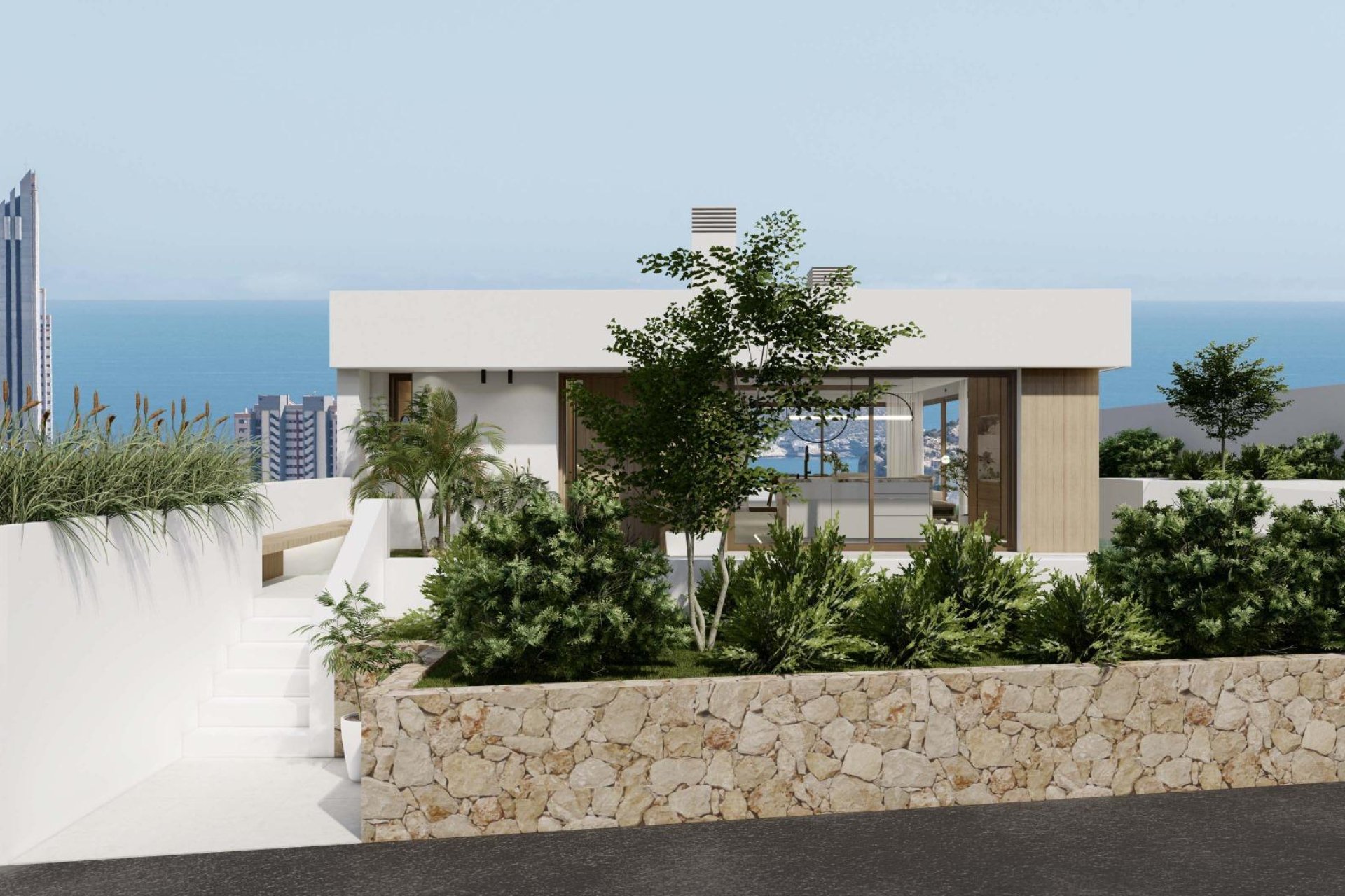 Új építésű - Villa -
Finestrat - Avda. America