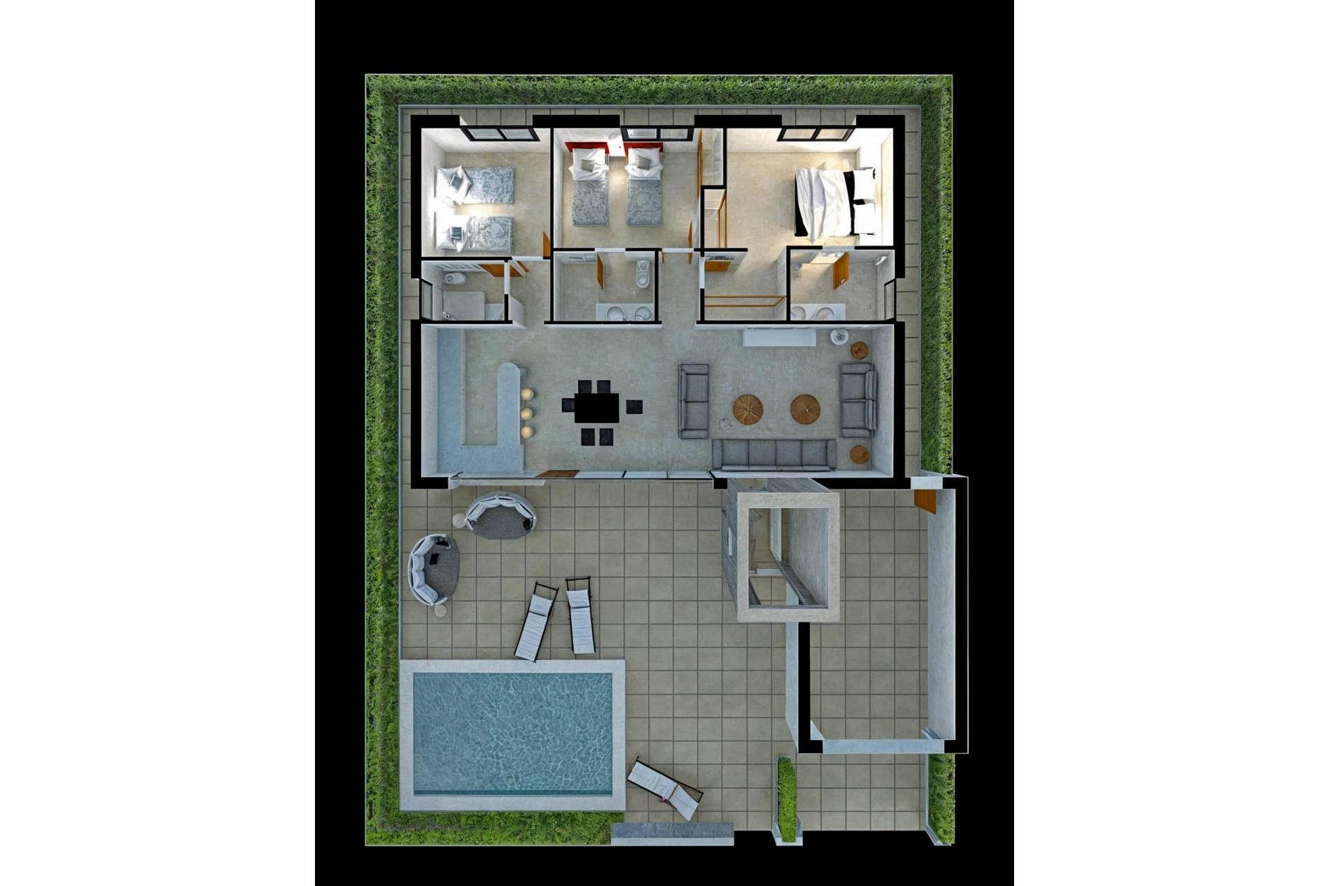Új építésű - Villa -
Fuente Álamo - La Pinilla