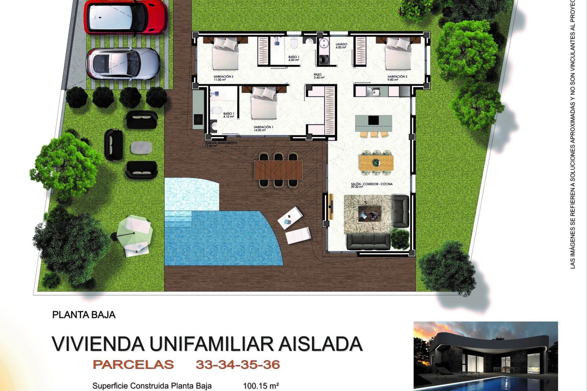 Új építésű - Villa -
Los Montesinos - La Herrada