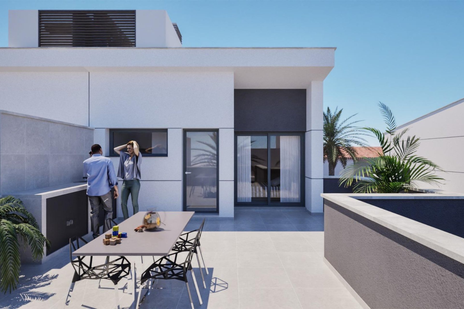 Új építésű - Villa -
Los Nietos - Los Nietos playa