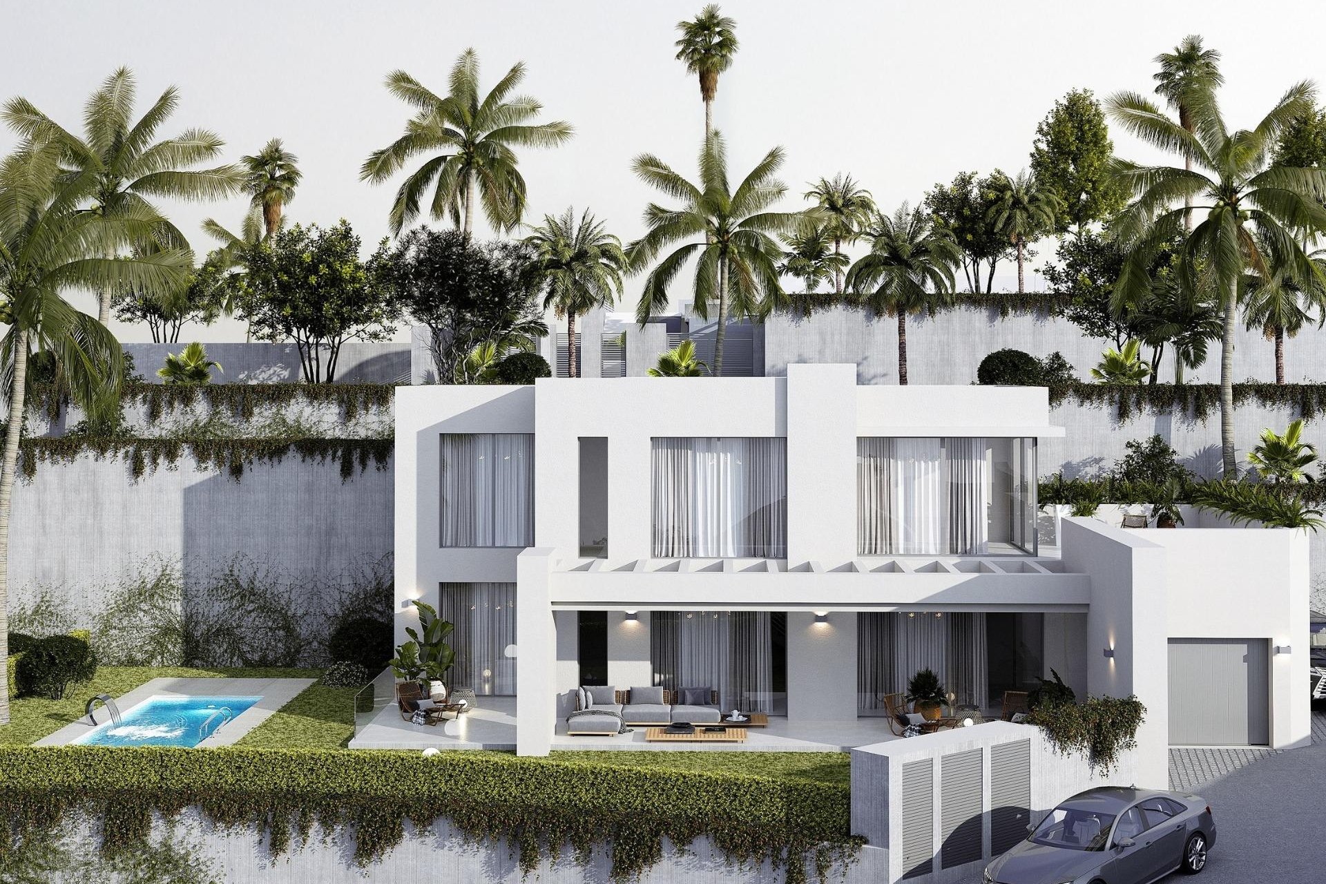 Új építésű - Villa -
Mijas - Mijas pueblo