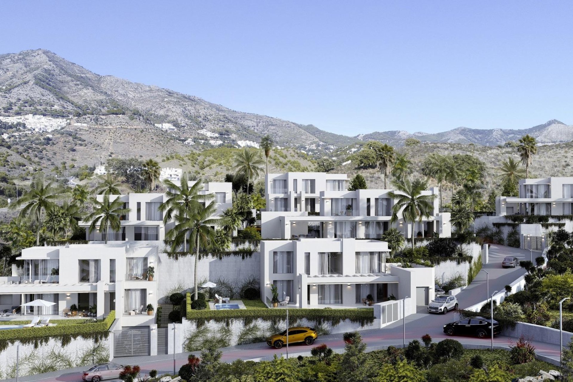 Új építésű - Villa -
Mijas - Mijas pueblo