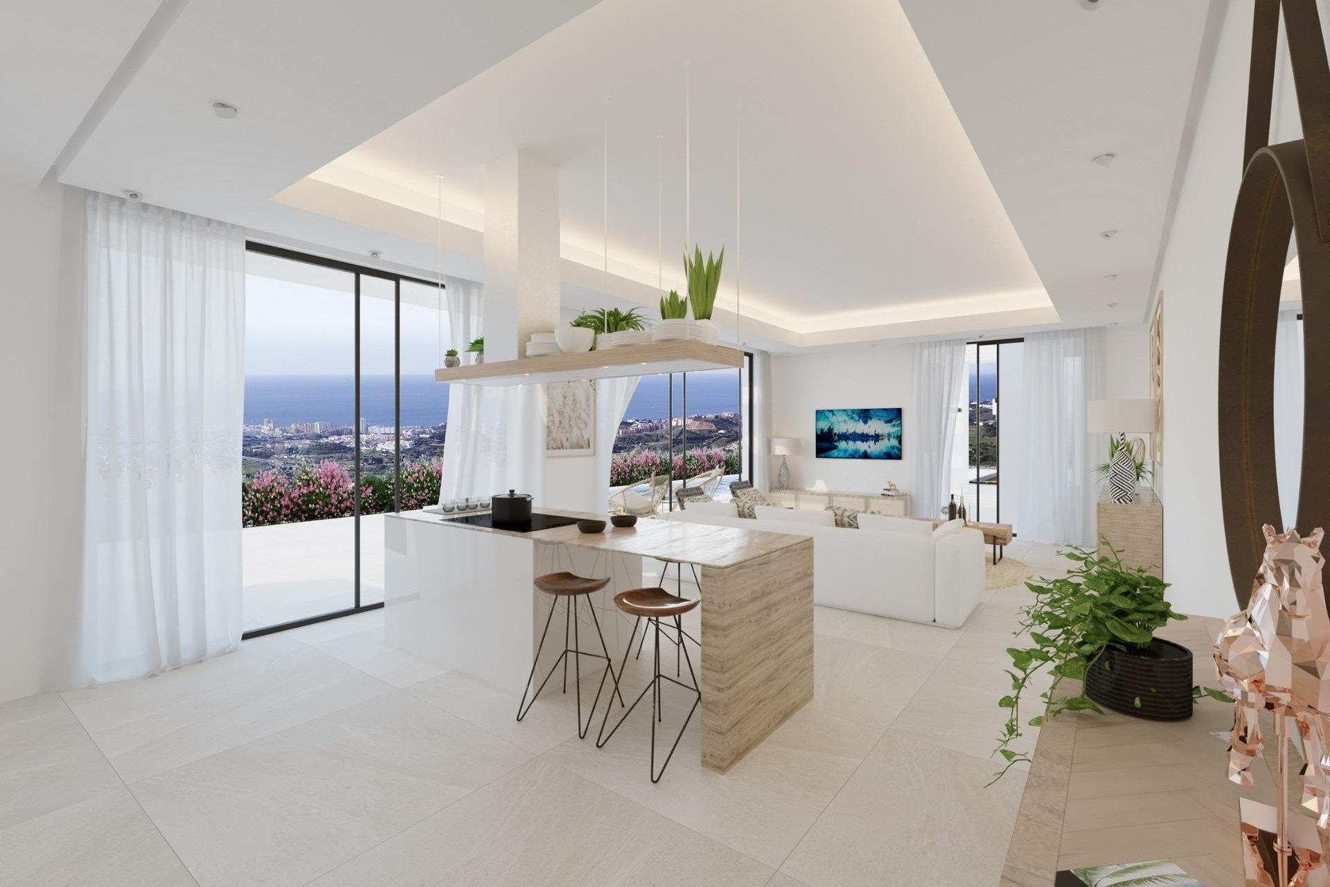 Új építésű - Villa -
Mijas - Mijas pueblo