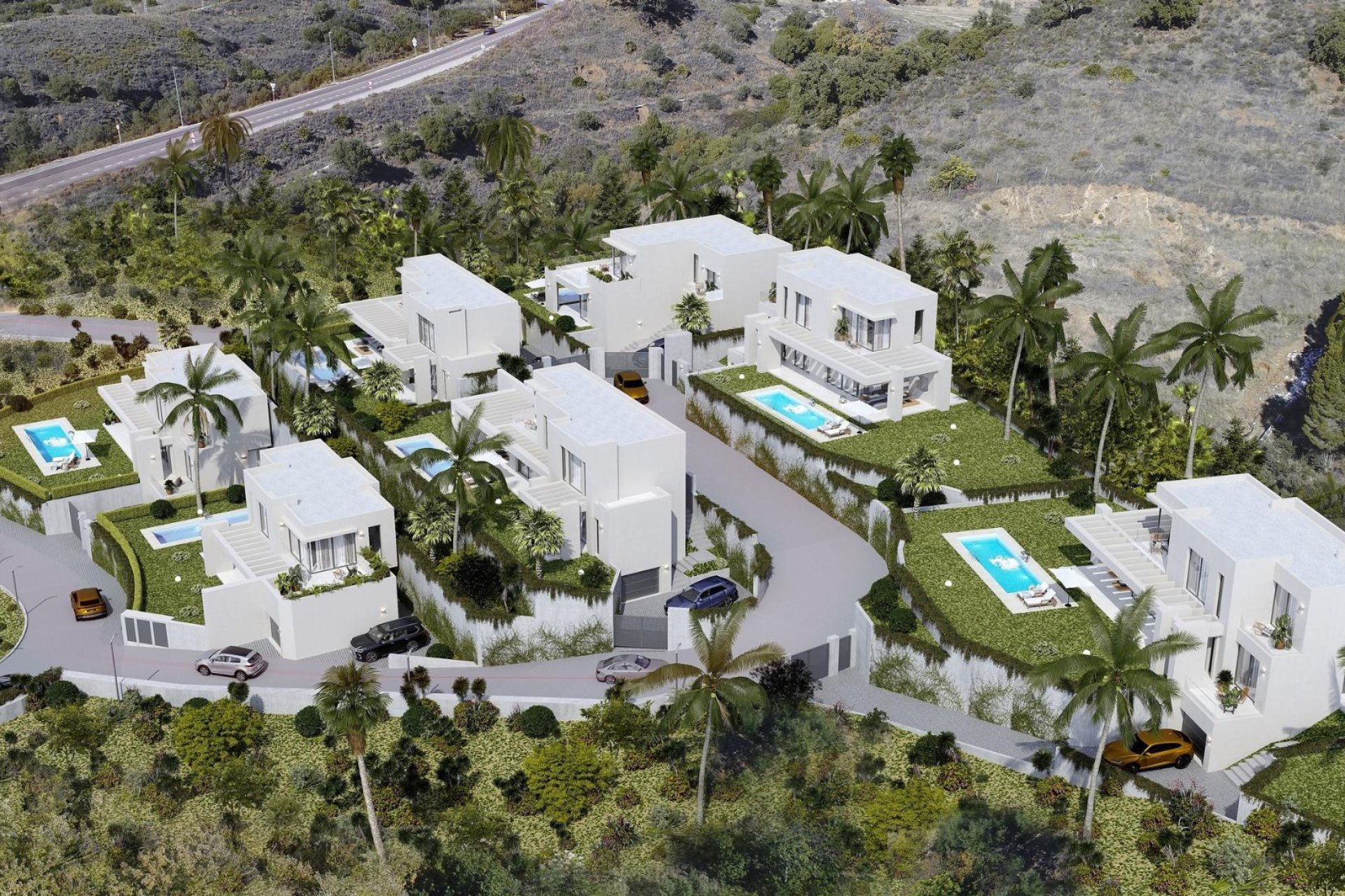 Új építésű - Villa -
Mijas - Mijas pueblo