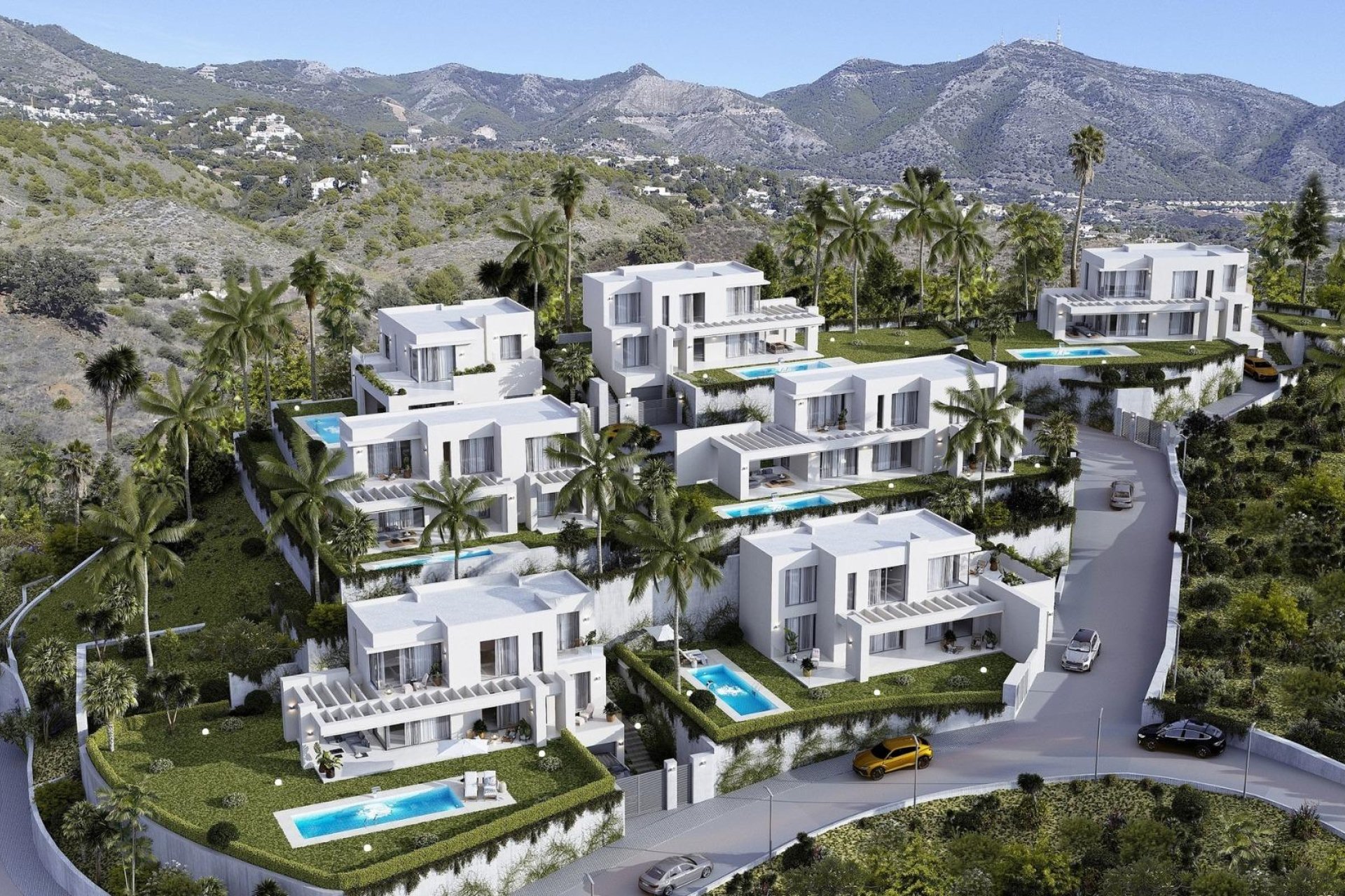 Új építésű - Villa -
Mijas - Mijas pueblo