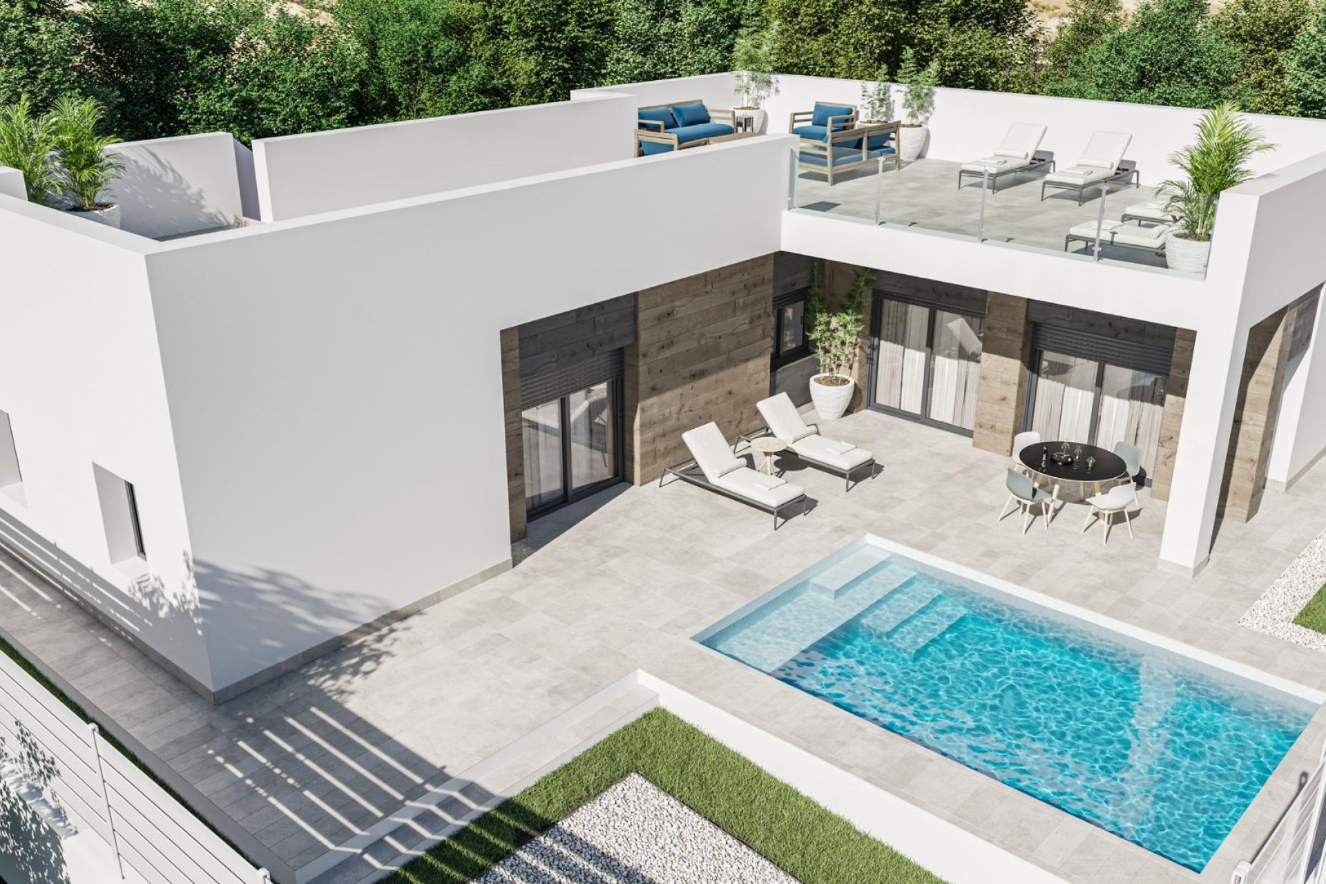 Új építésű - Villa -
Pinoso - Lel
