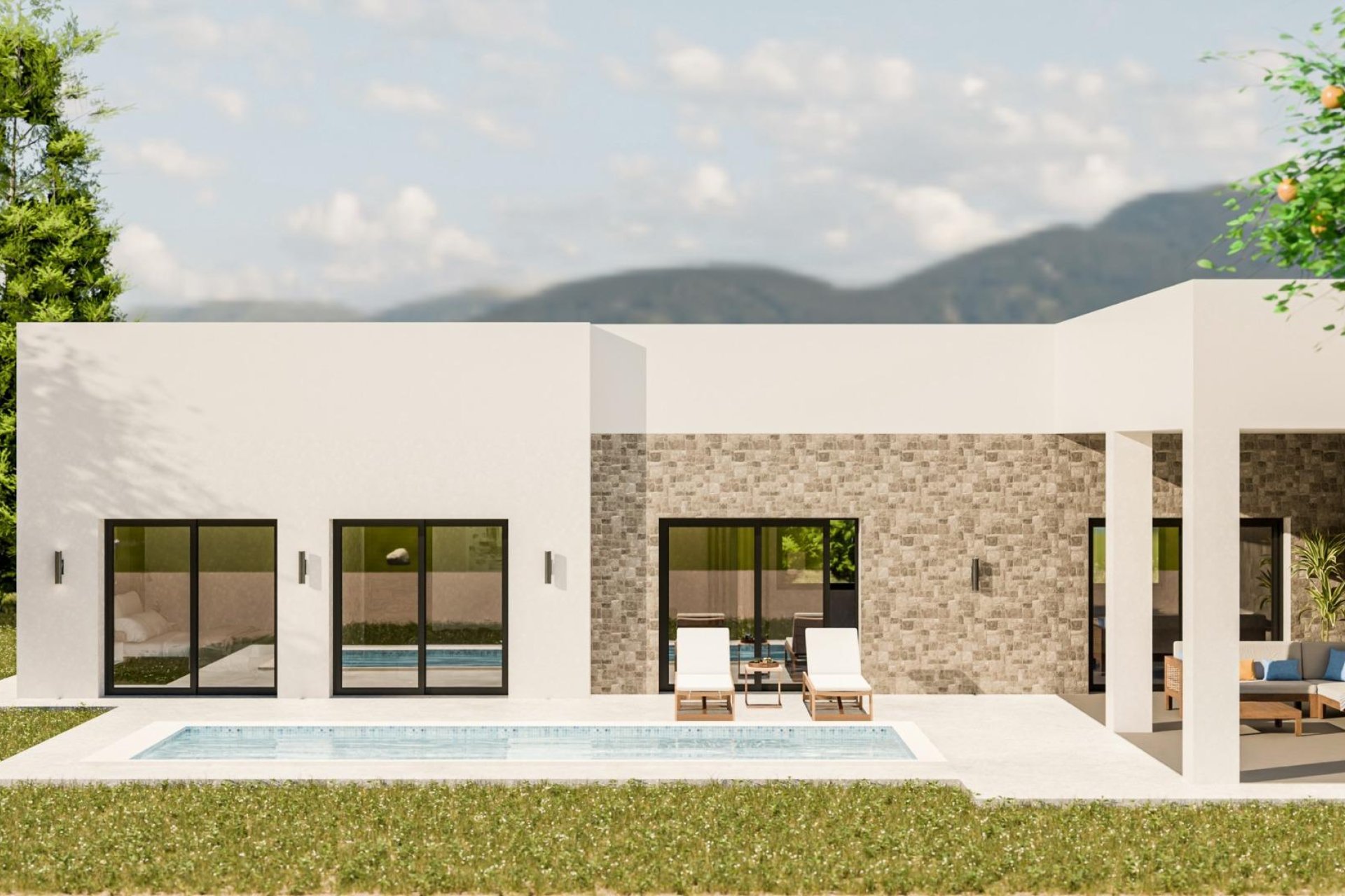 Új építésű - Villa -
Pinoso - Lel