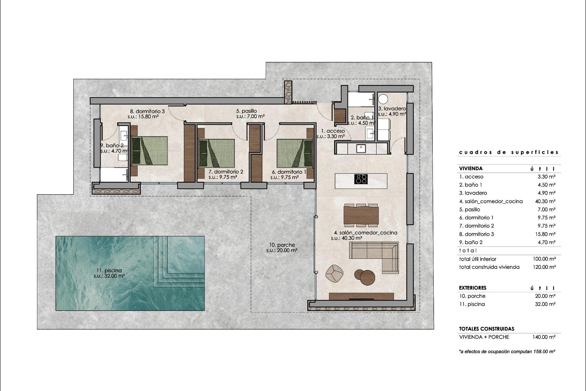 Új építésű - Villa -
Pinoso - Lel