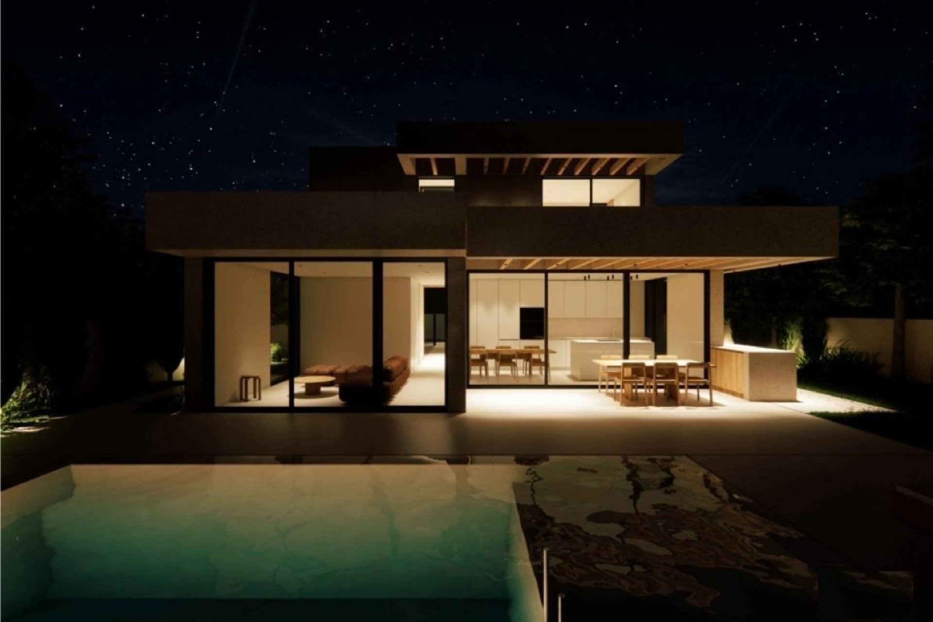 Új építésű - Villa -
Polop - La Alberca