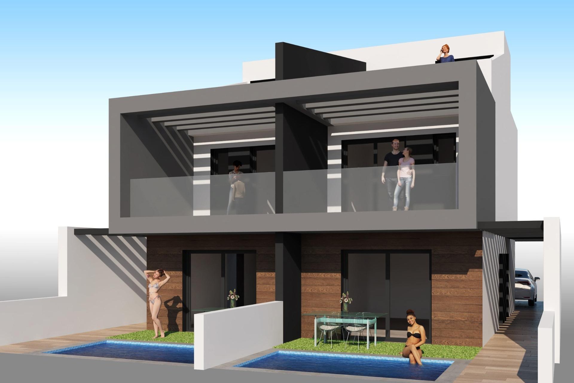 Új építésű - Villa -
San Javier - Santiago De La Ribera