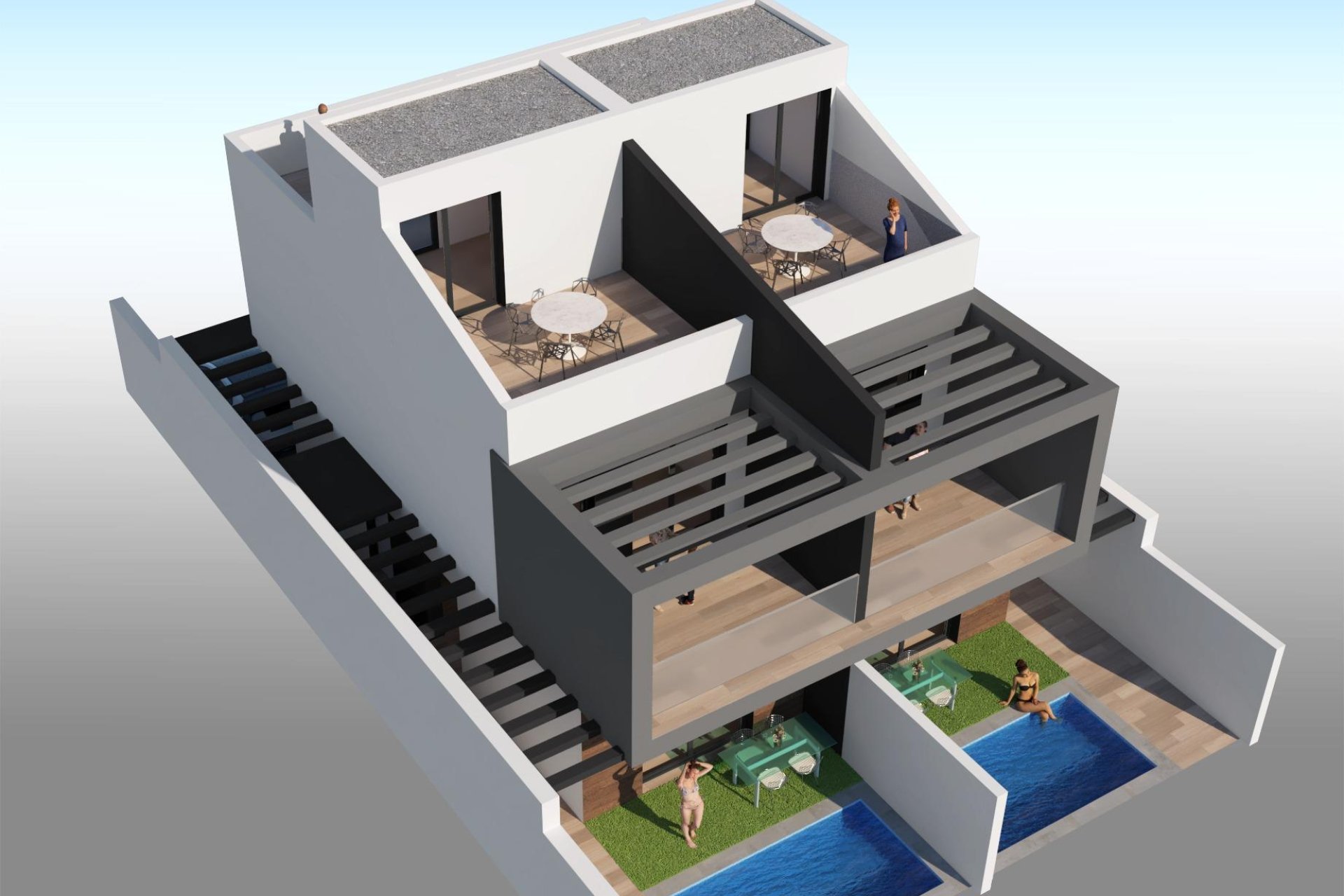 Új építésű - Villa -
San Javier - Santiago De La Ribera