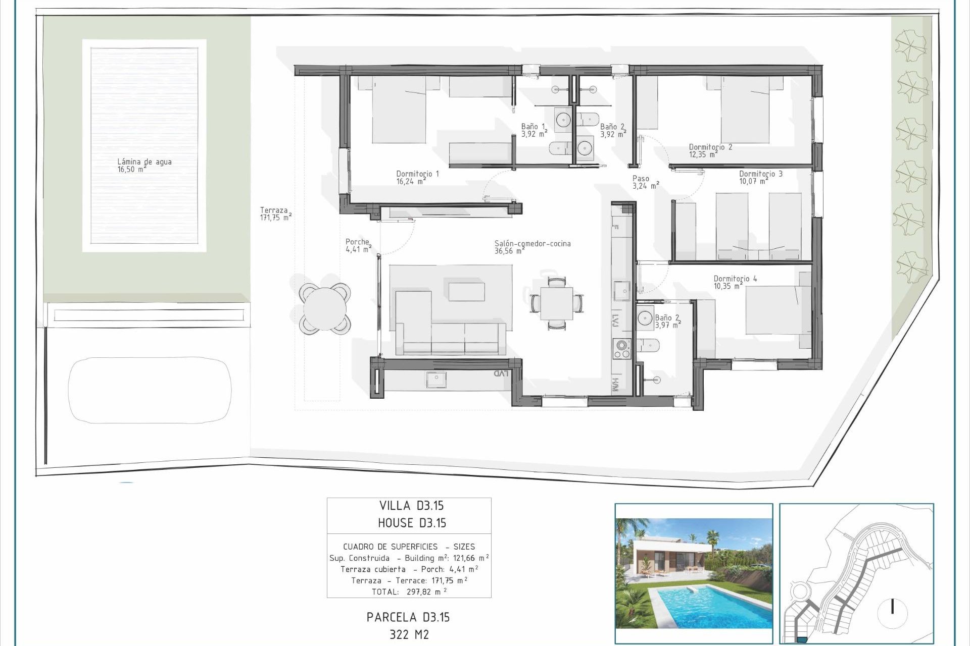 Új építésű - Villa -
Vera - Pueblo Salinas