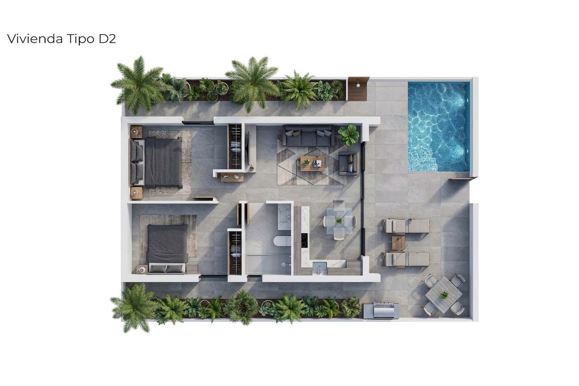Új építésű - Villa -
Vera - Vera Playa
